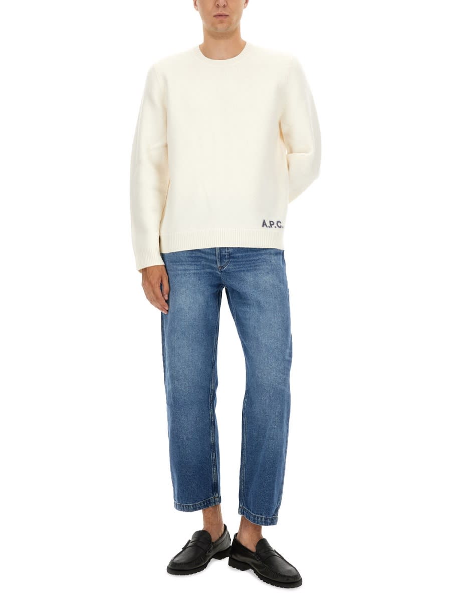 Apc A.p.c. Jersey Edward In White