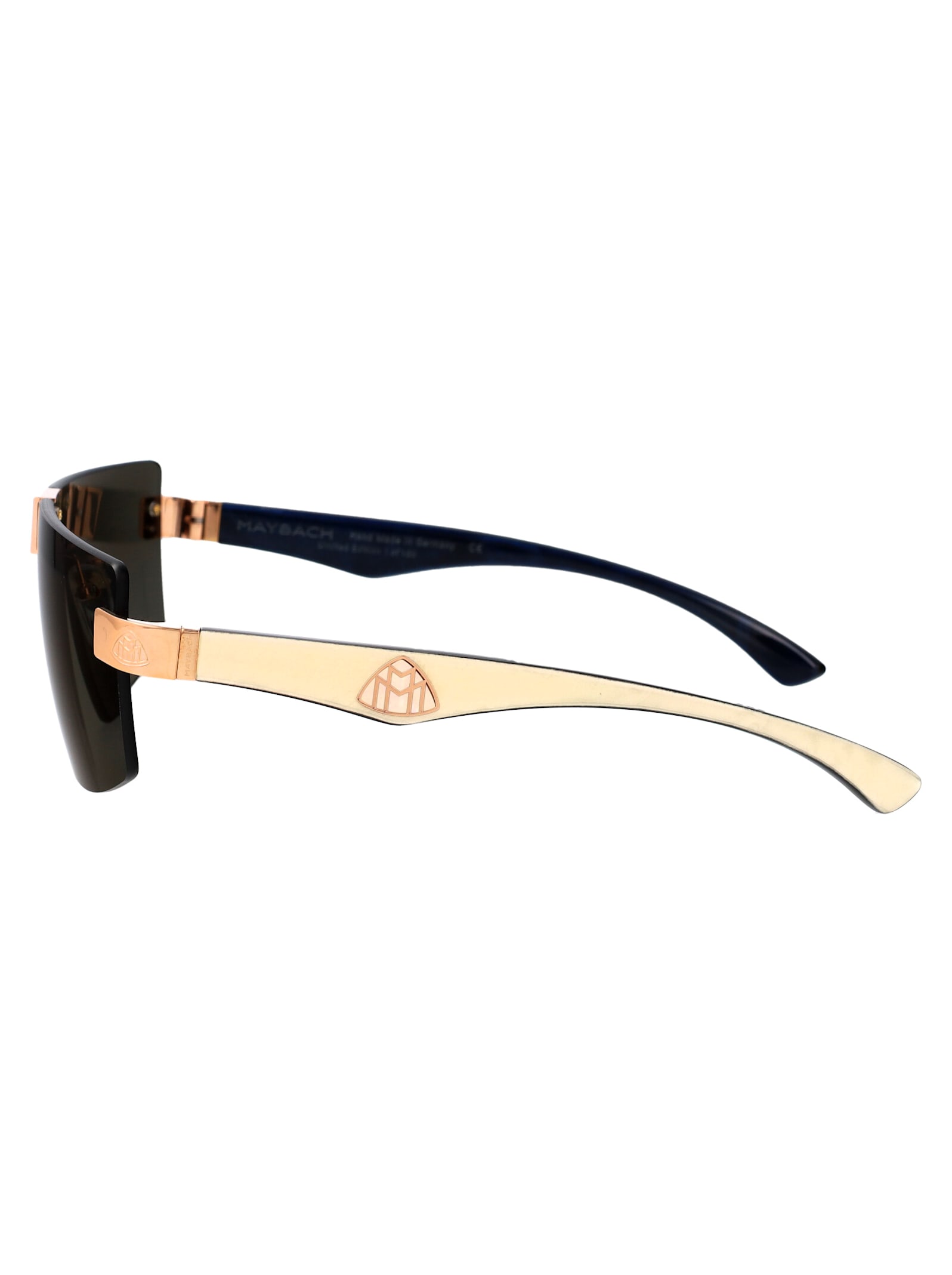 Shop Maybach Eyewear The Haute Voiture I Sunglasses In Gold Black