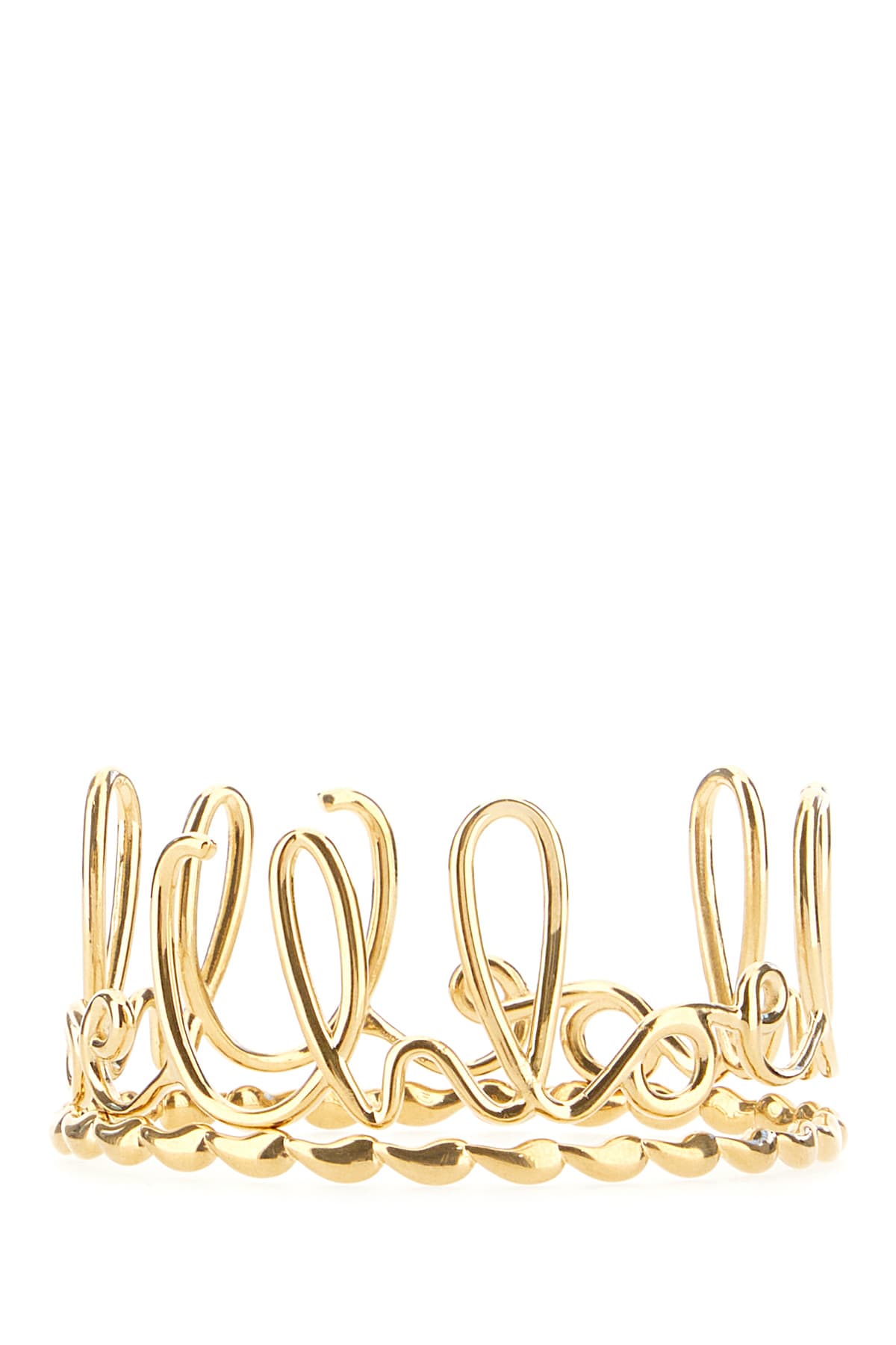 Chloé Gold Metal Bracelets