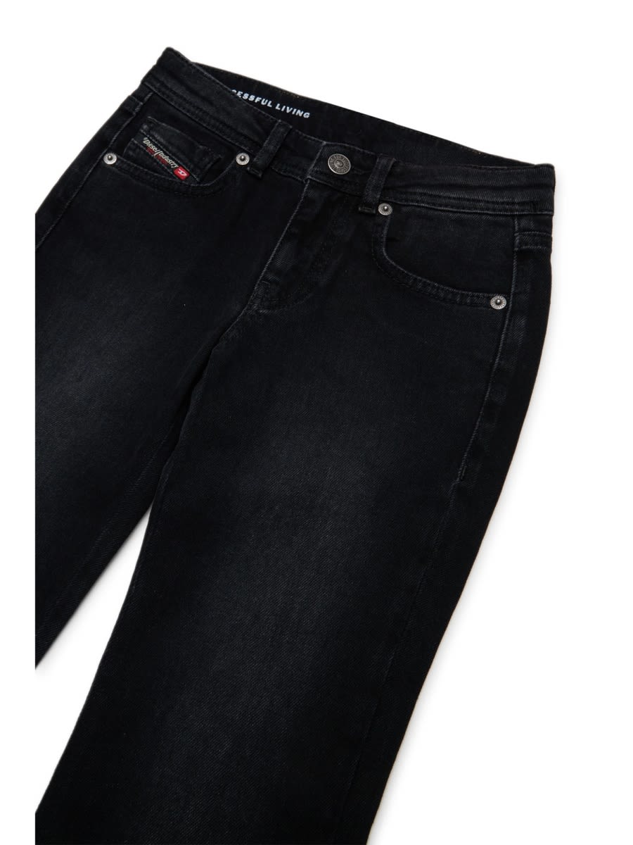 Diesel D-prilla-j Jeans In Black