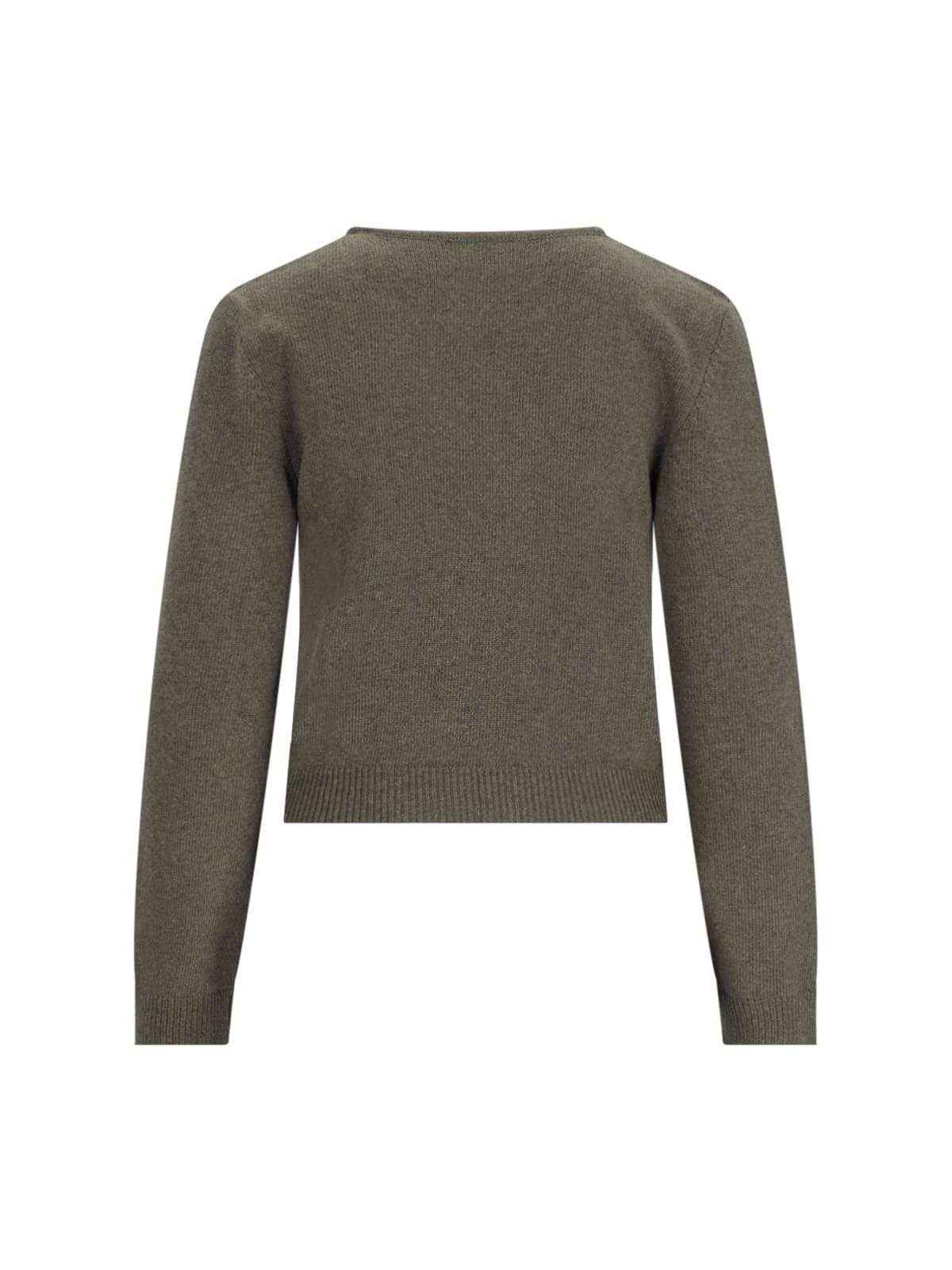 Shop Mm6 Maison Margiela Cut-out Detail Sweater