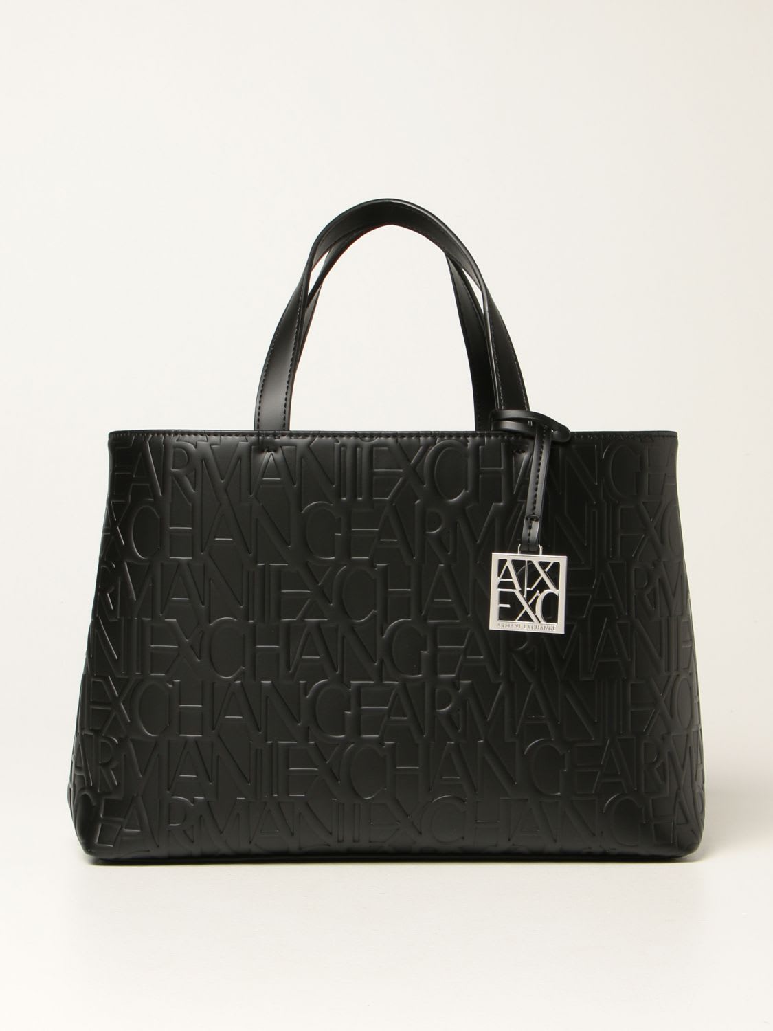 Armani Collezioni Armani Exchange Tote Bags Armani Exchange Handbag In Synthetic Leather With Logo