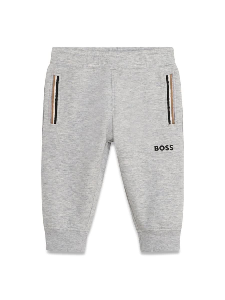 Shop Hugo Boss Cardigan+pants In Beige