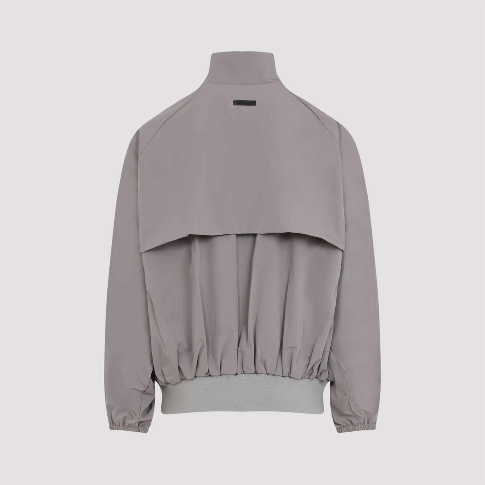 Shop Fear Of God High Neck Vented Track Jacket In Deer