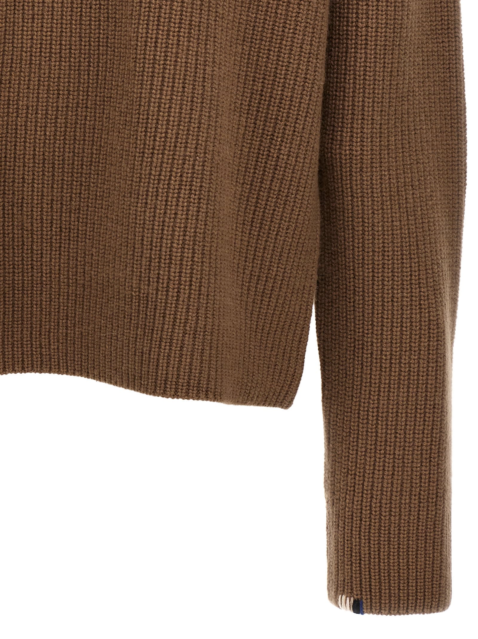 Shop Extreme Cashmere 356 You Sweater In Brown