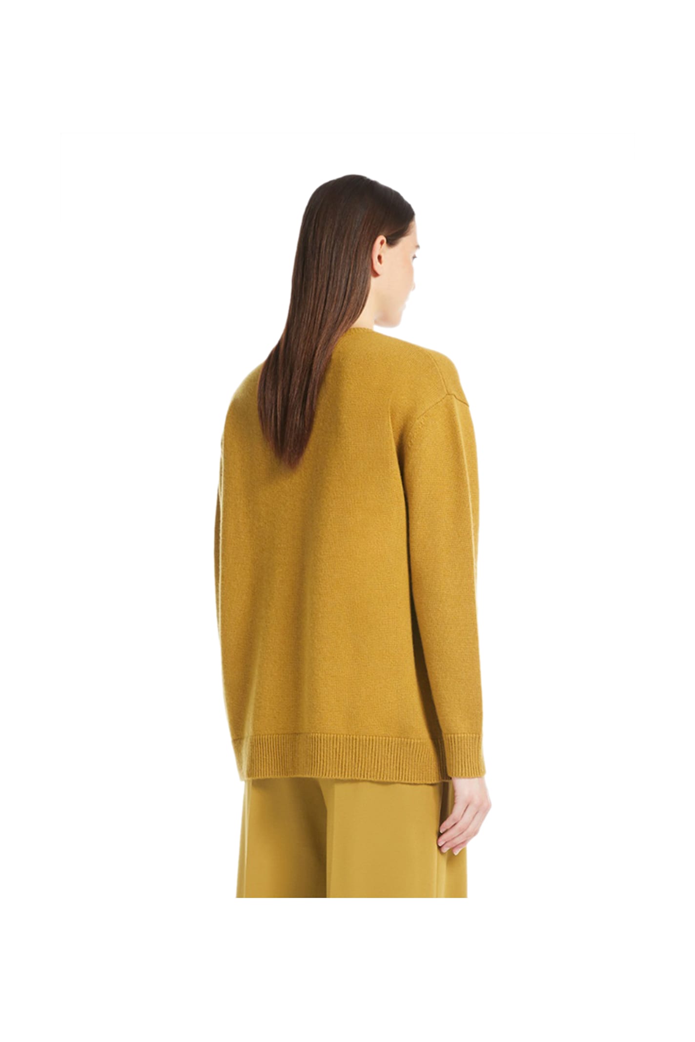 Shop Max Mara Plata Shirt In Ochre