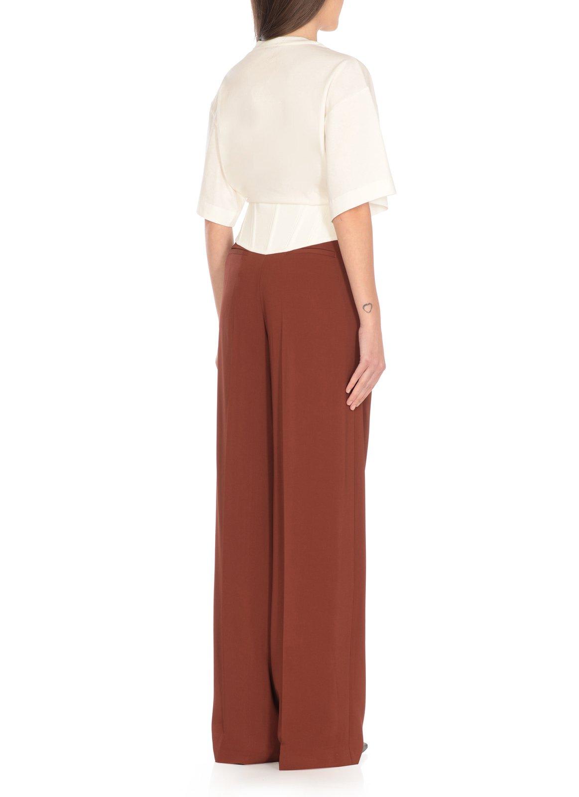 Pinko Corset-style Short Sweater
