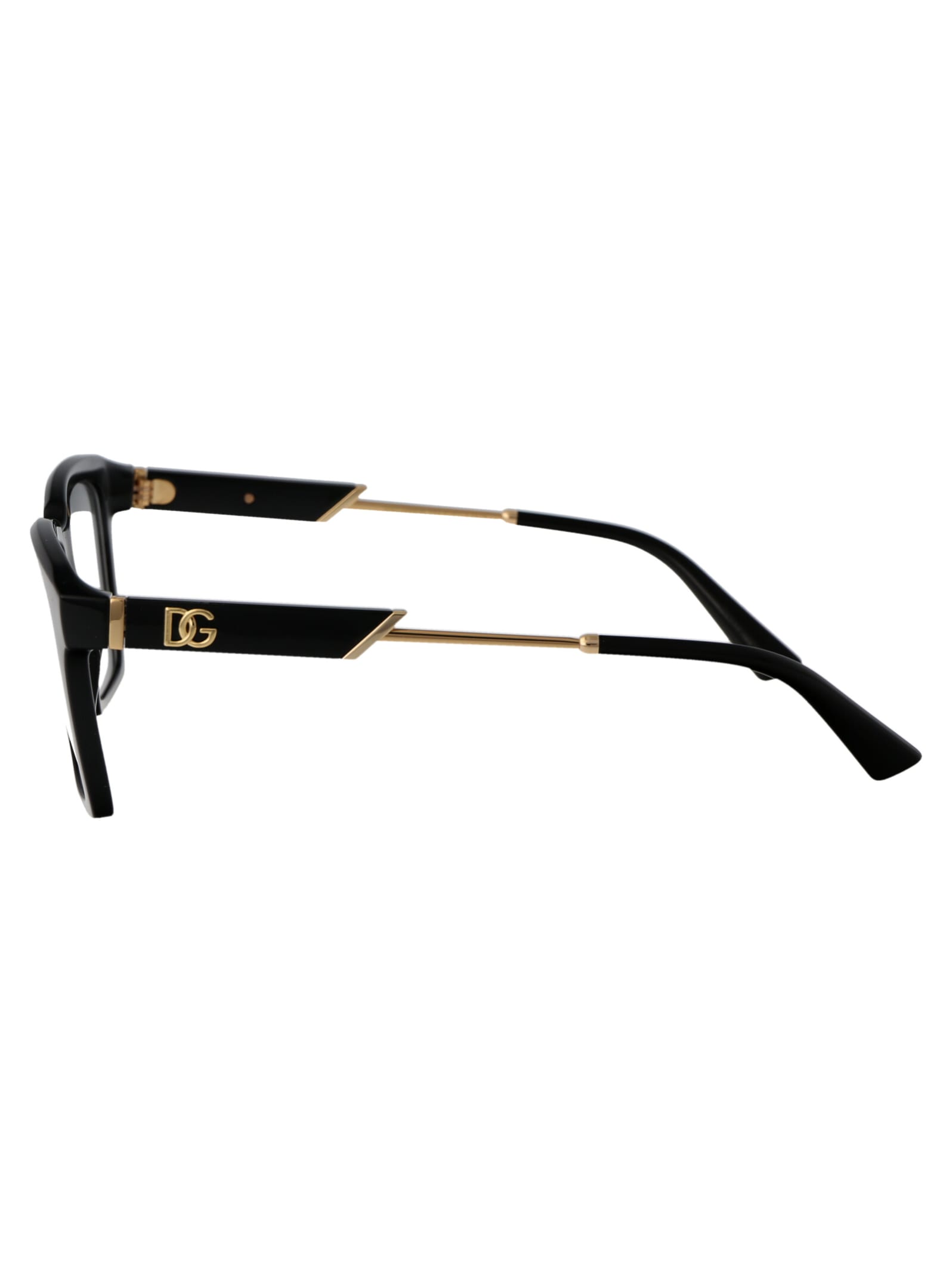 Shop Dolce &amp; Gabbana Eyewear 0dg5104 Glasses In 501 Black