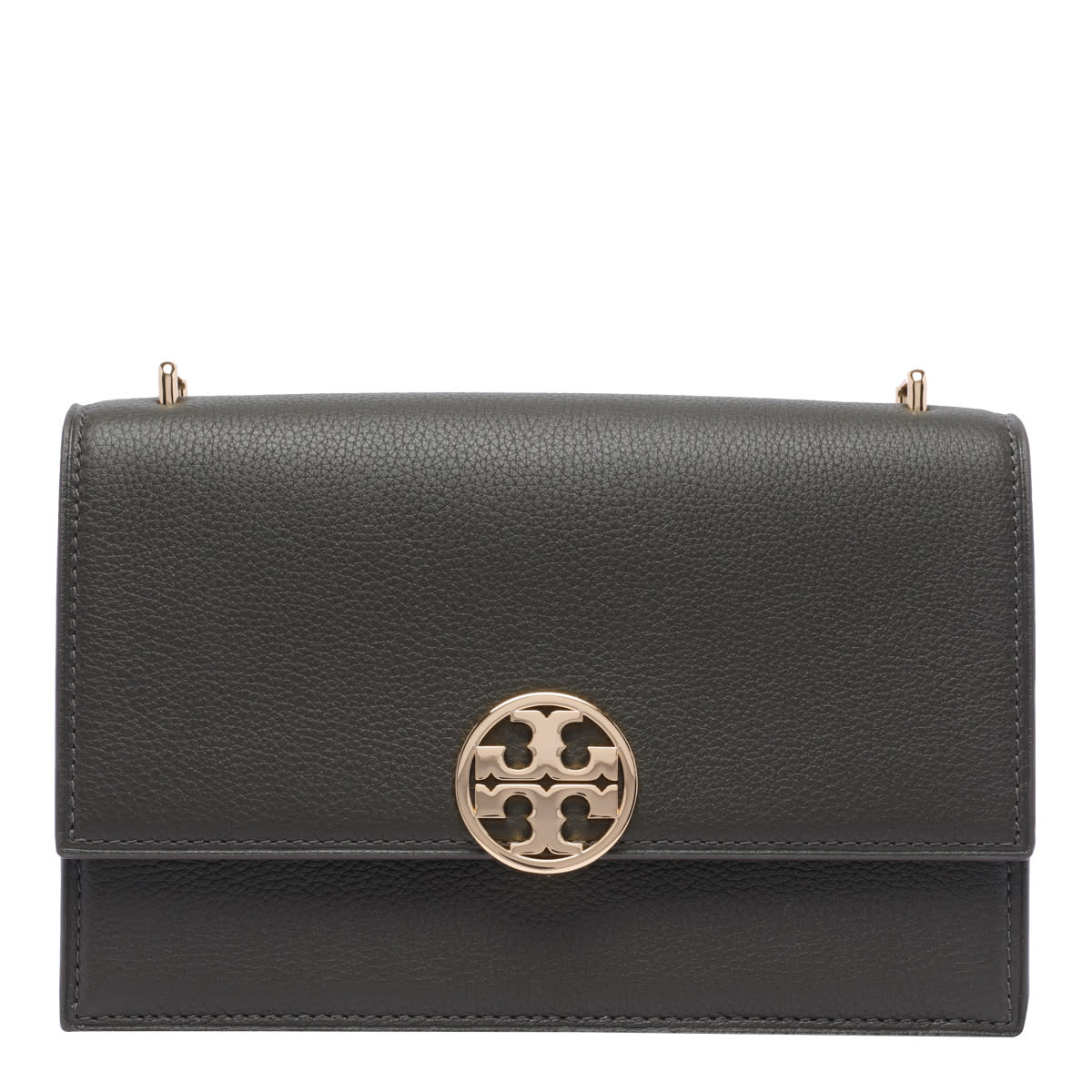 Shop Tory Burch Miller Shoulder Bag In Green