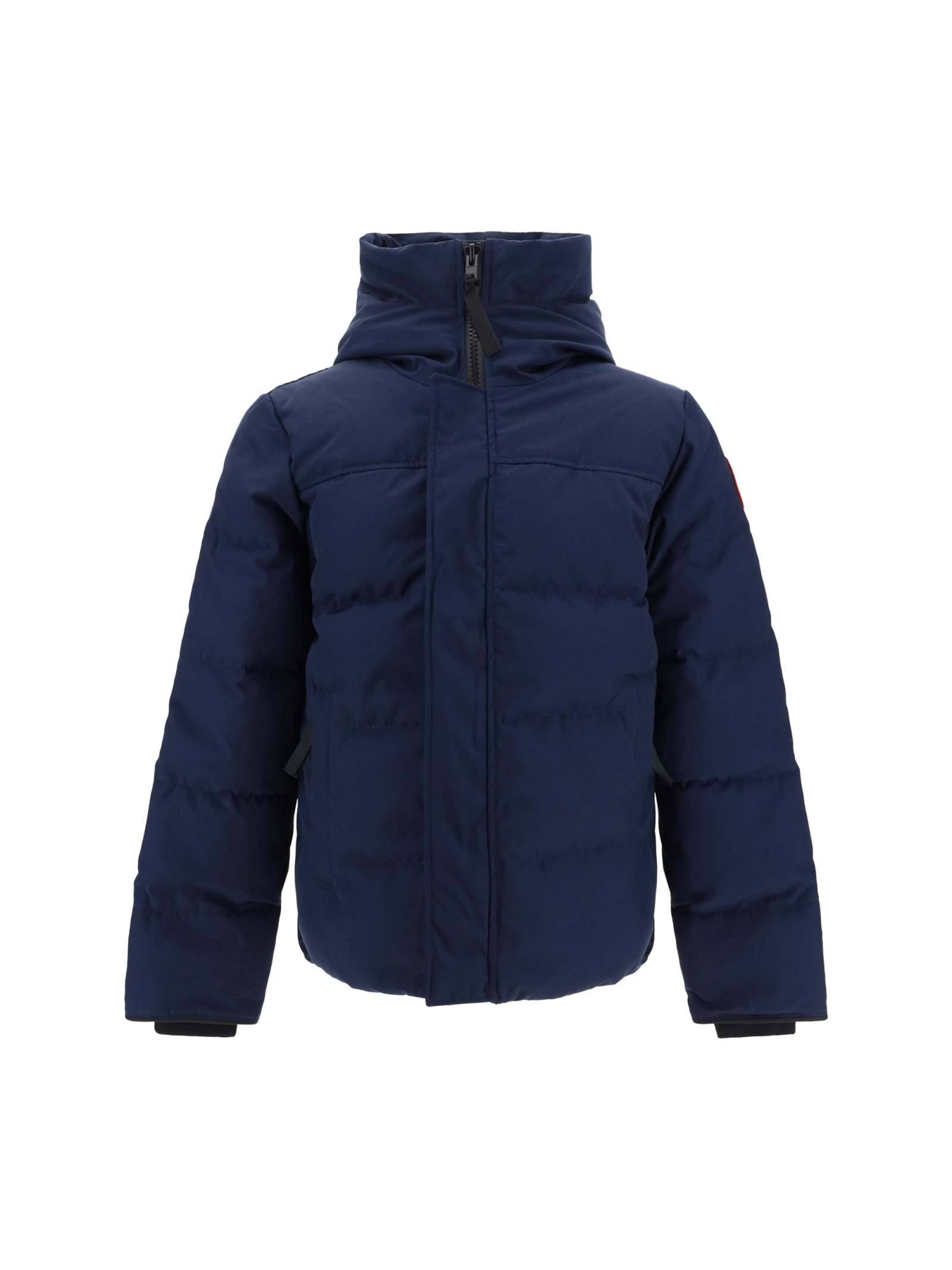 Shop Canada Goose Macmillan Parka Jacket In Blue