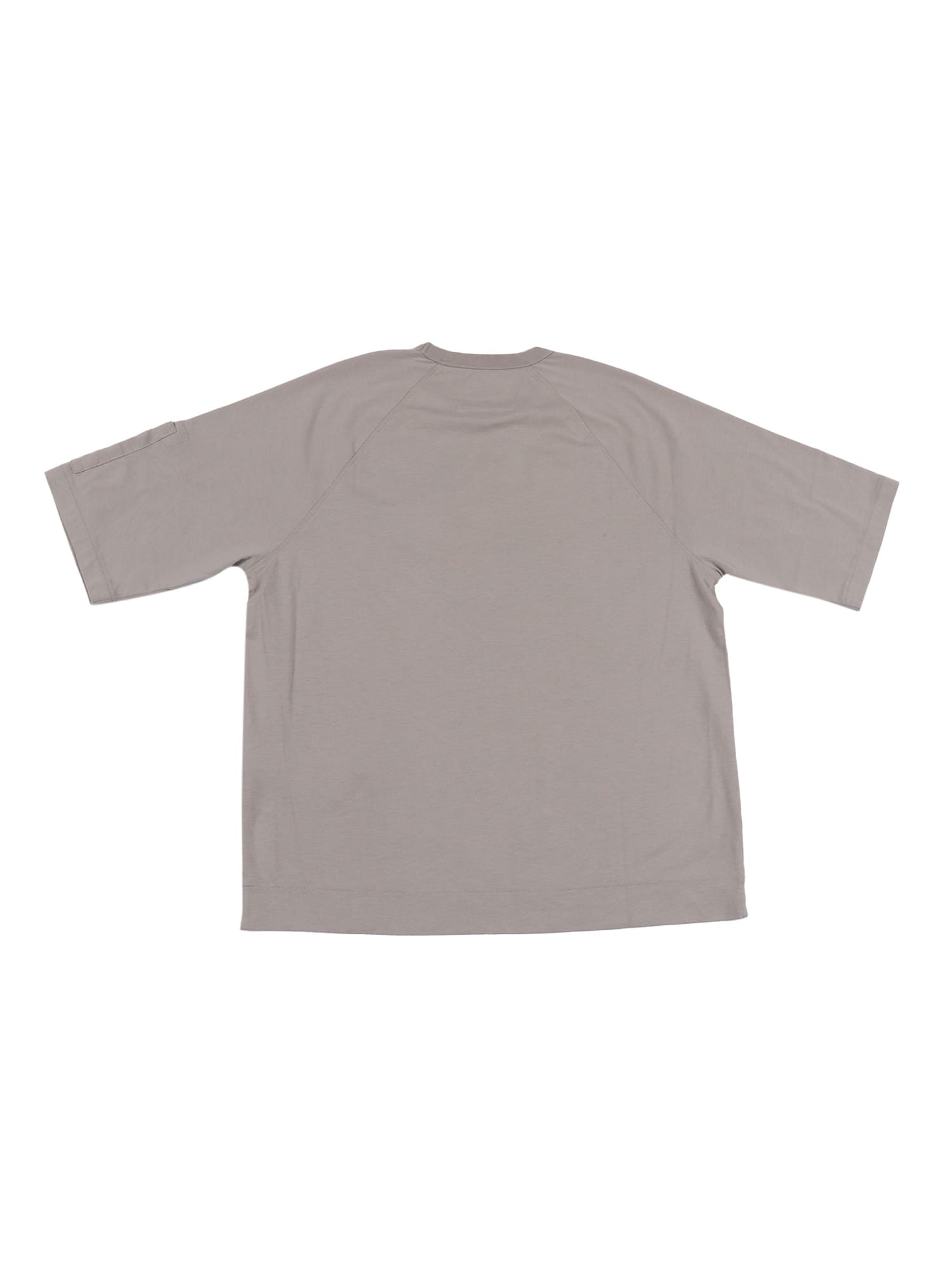 C.p. Company Undersixteen Short Sleeved Maxi T-shirt In Gray