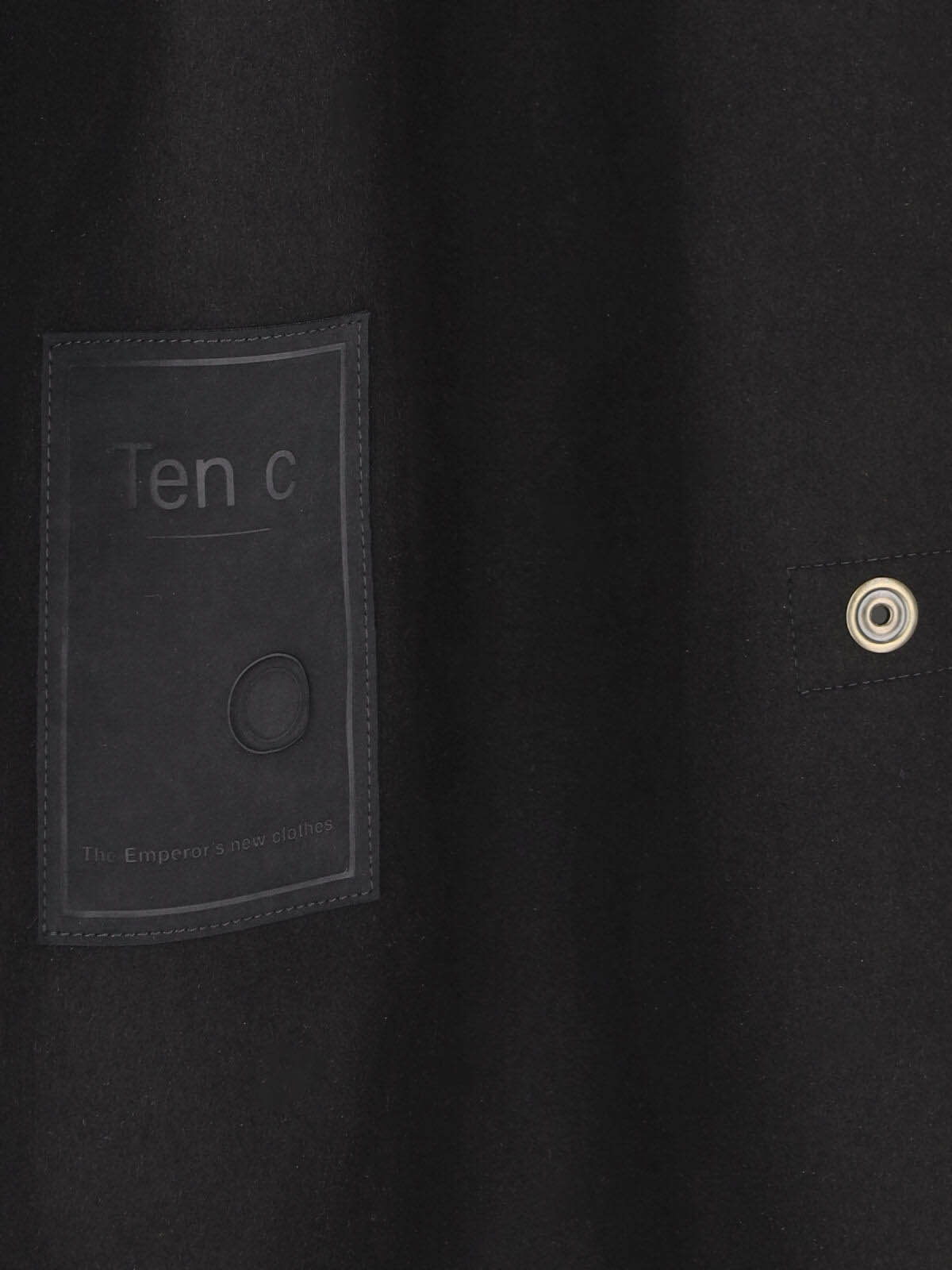 Shop Ten C Hooded Parka In Black