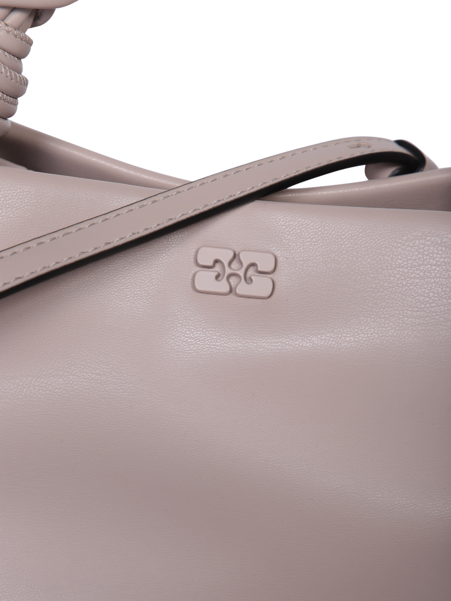 Ganni Bou Bag In Oyster Gray