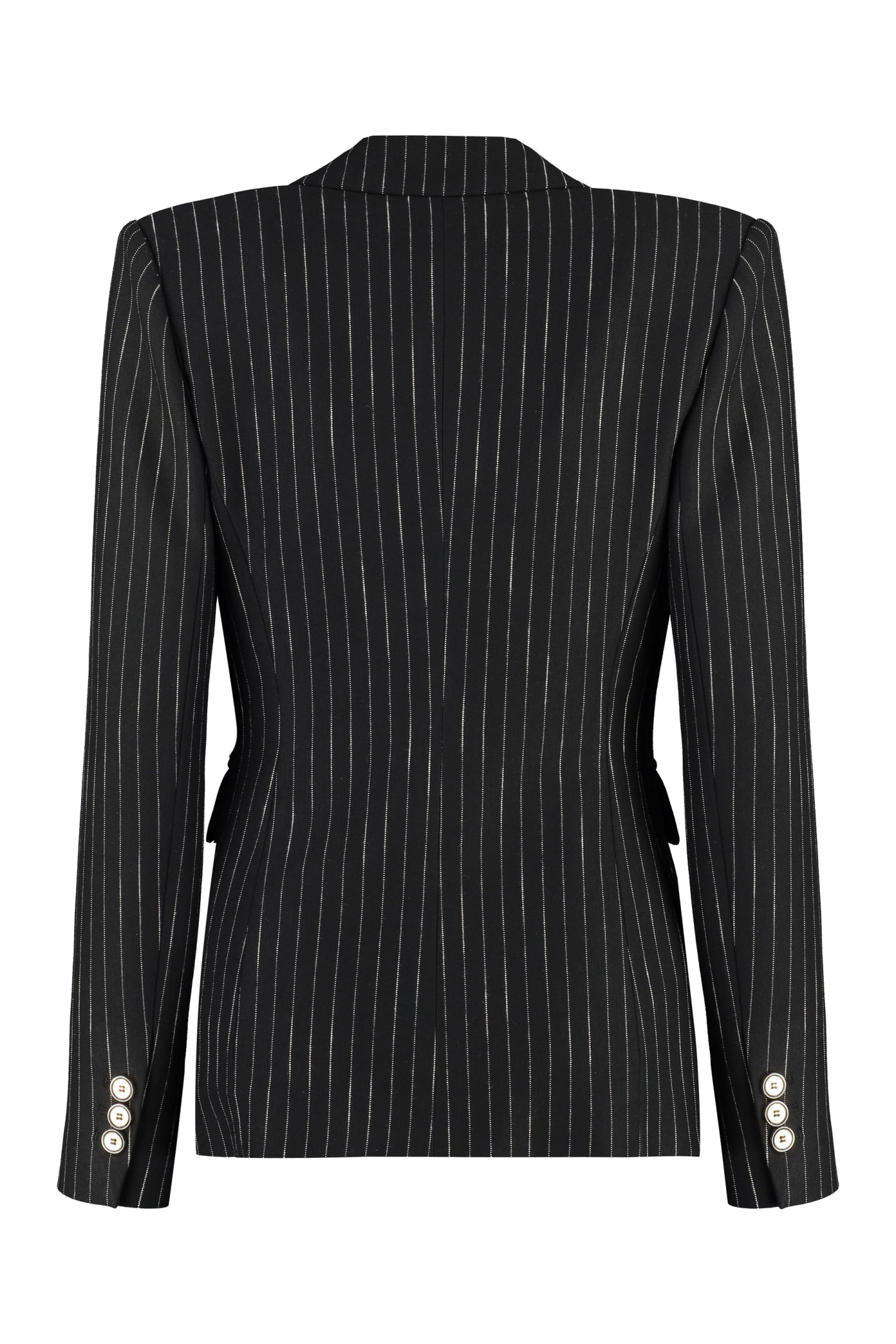 Shop Pinko Single-breasted One Button Jacket In Black