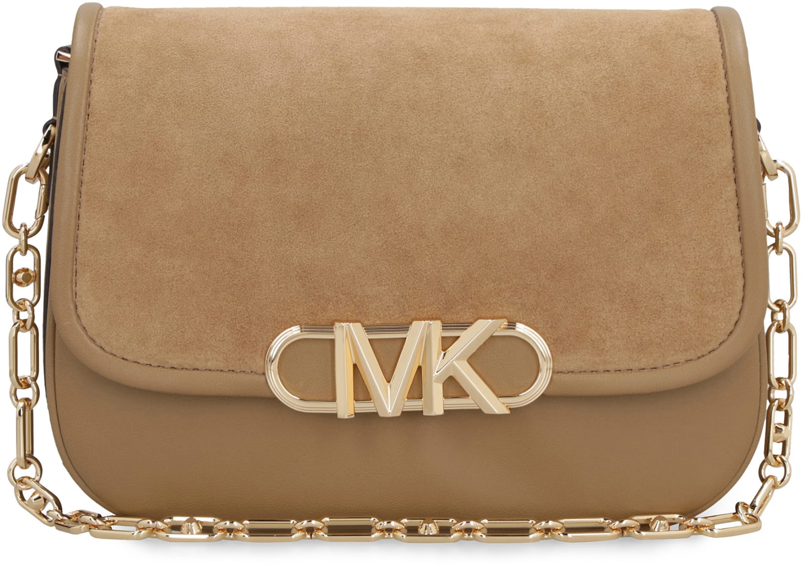 Michael Michael Kors - Medium Parker Suede Crossbody Bag - Women - Calf Leather - One Size - Brown