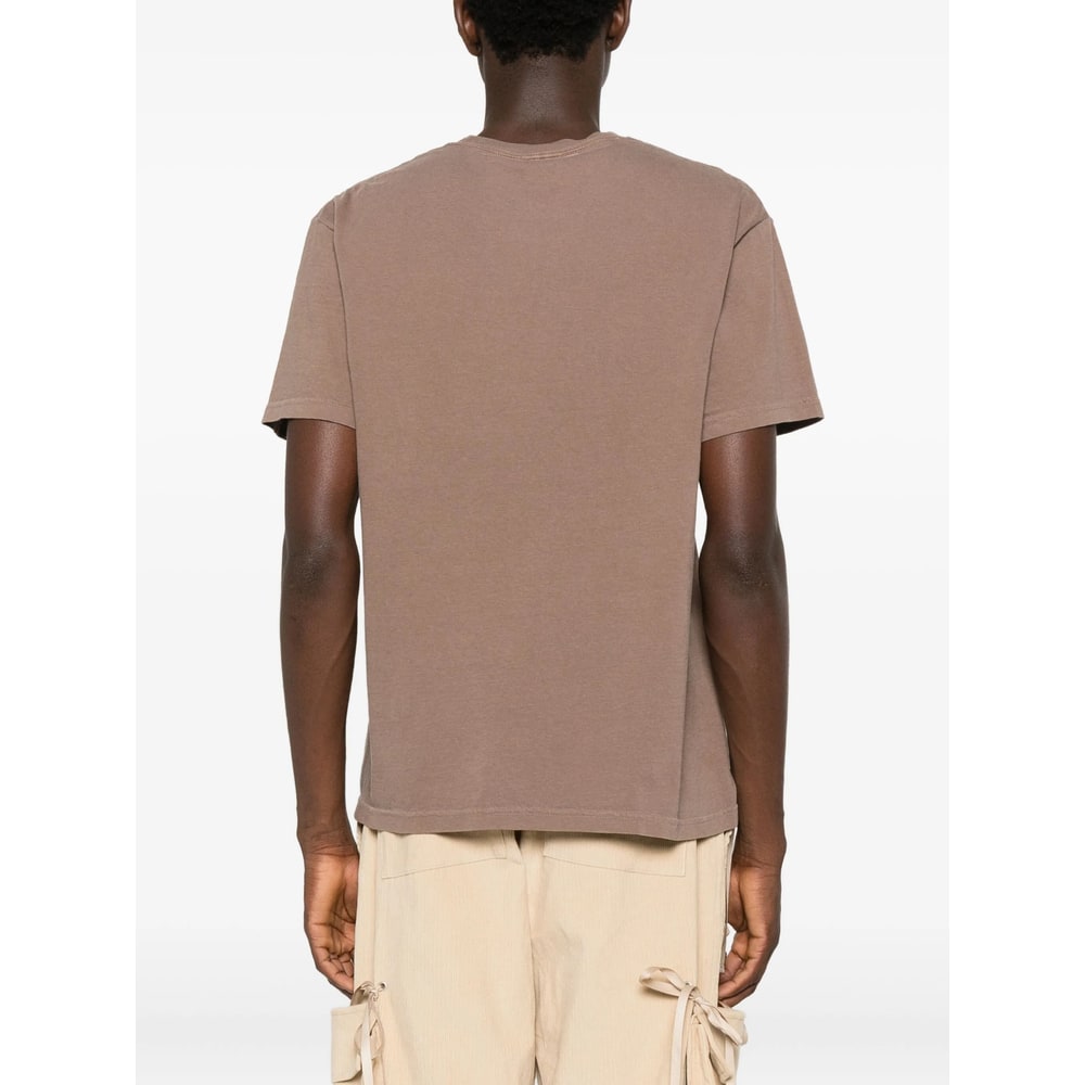 Kidsuper Face-print T-shirt In Brown