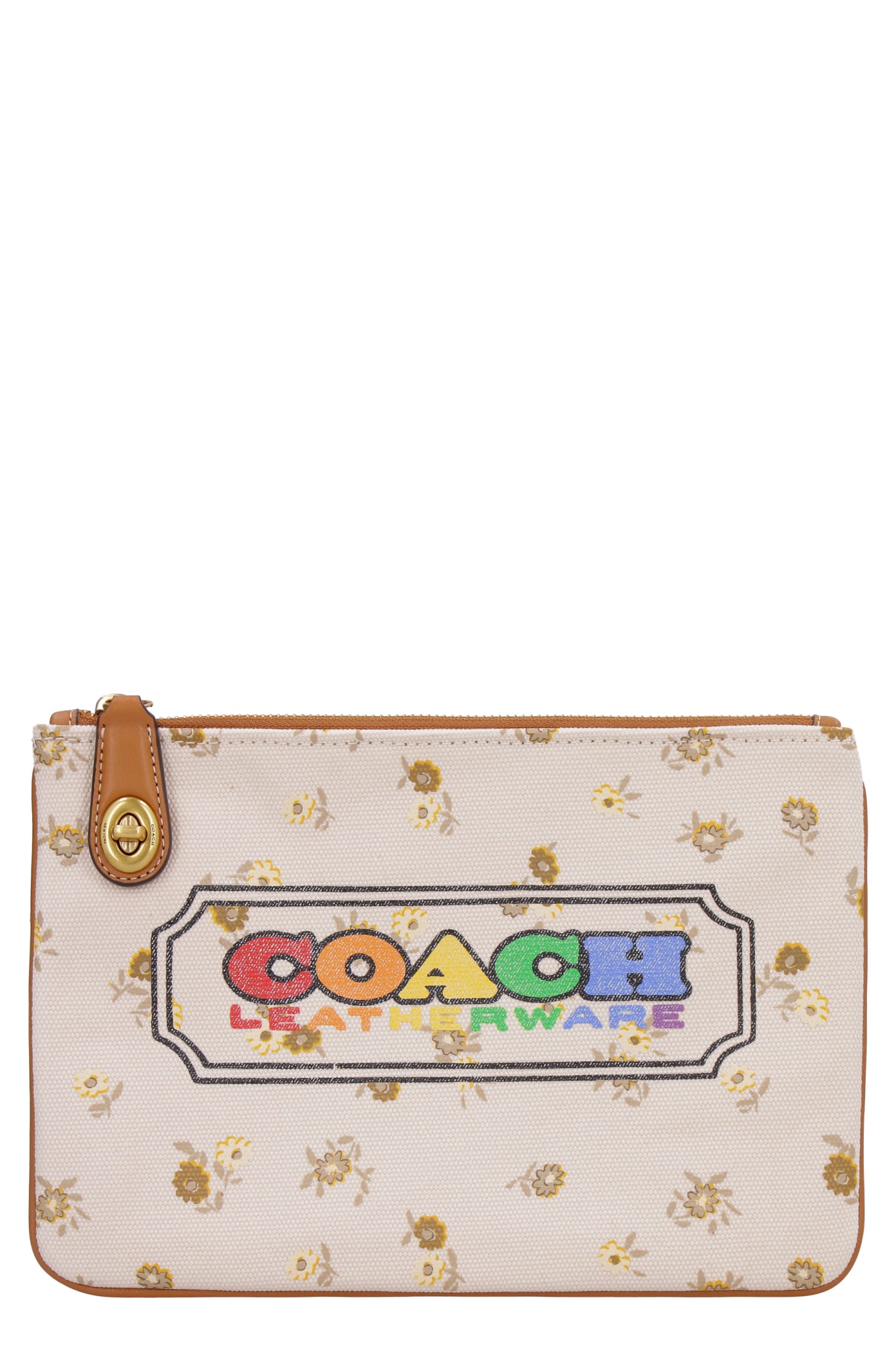 Coach Printed Flat Pouch