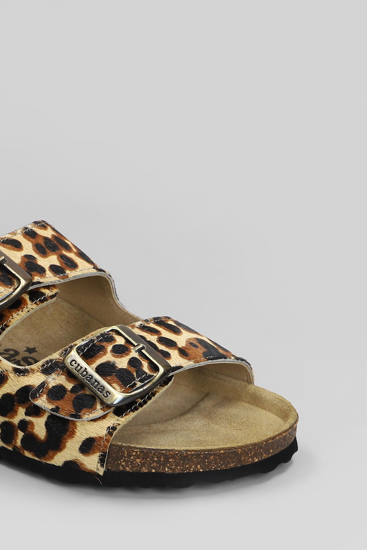Cubanas Amalia Flats In Animalier Pony Skin