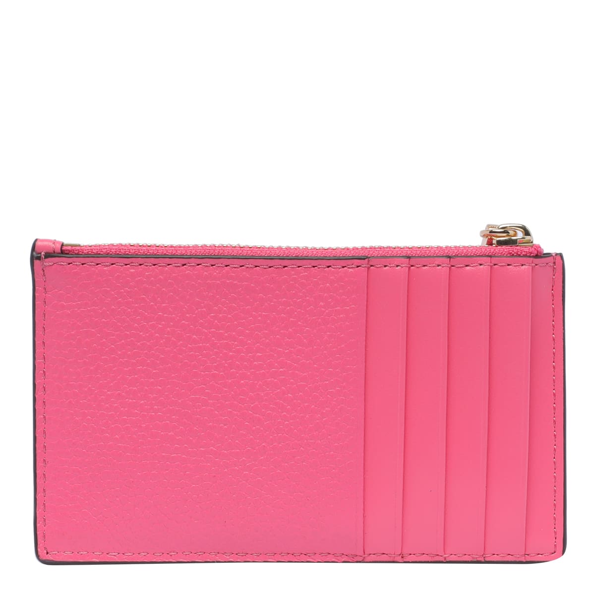 Shop Michael Michael Kors Empire Cardholder In Pink
