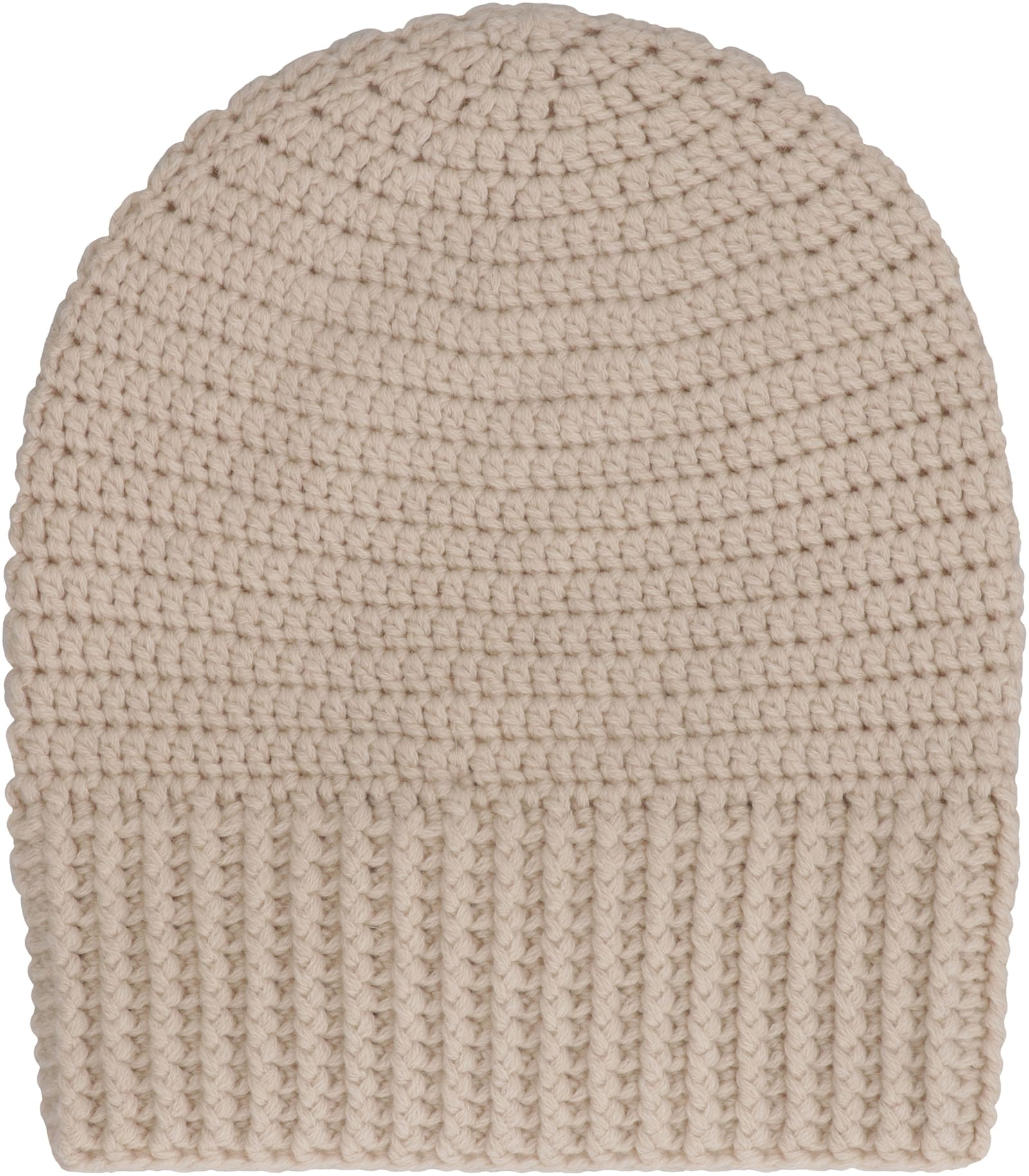 Malo Knitted Beanie In Panna