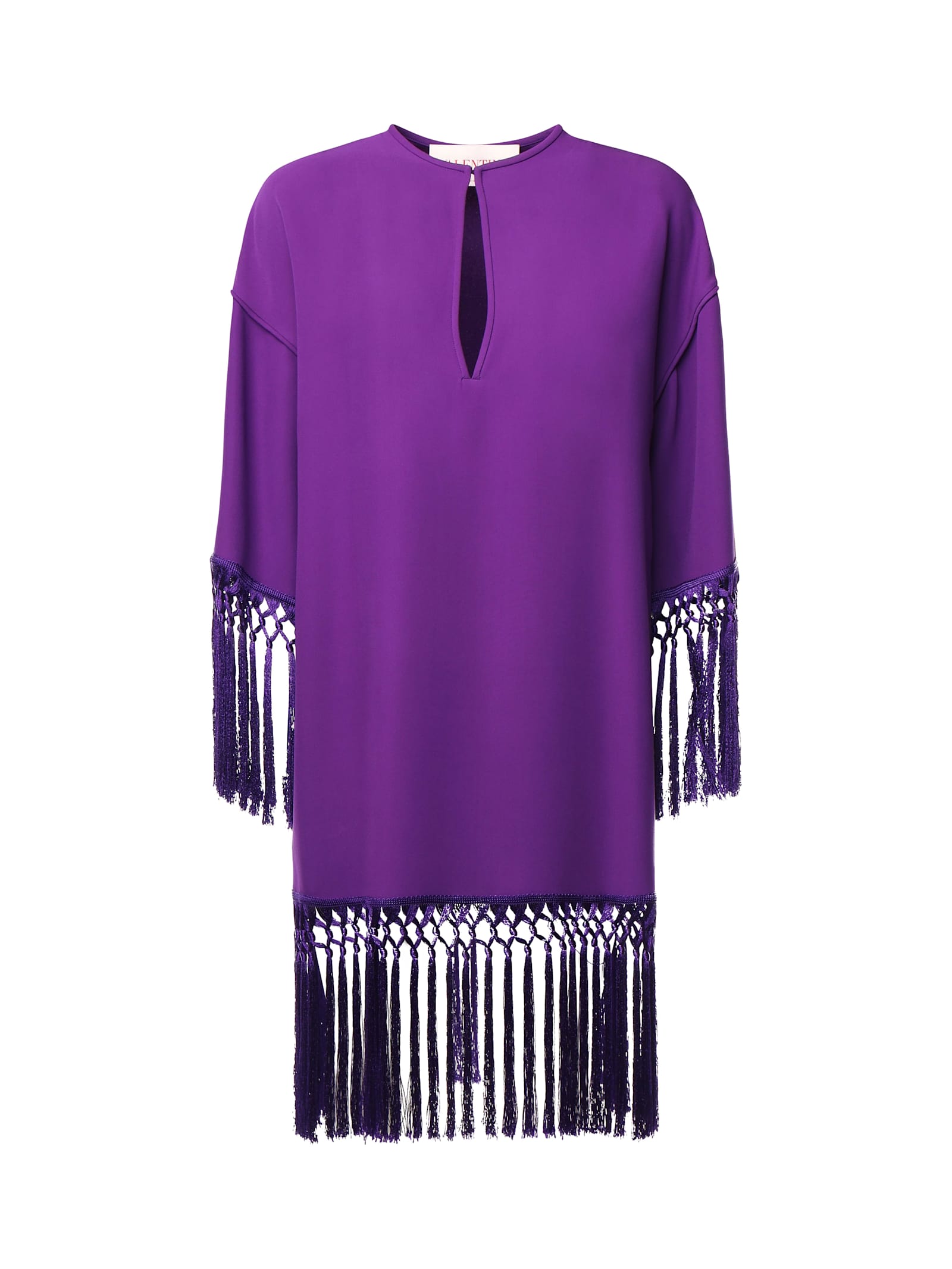 Valentino Garavani Purple Cady Dress