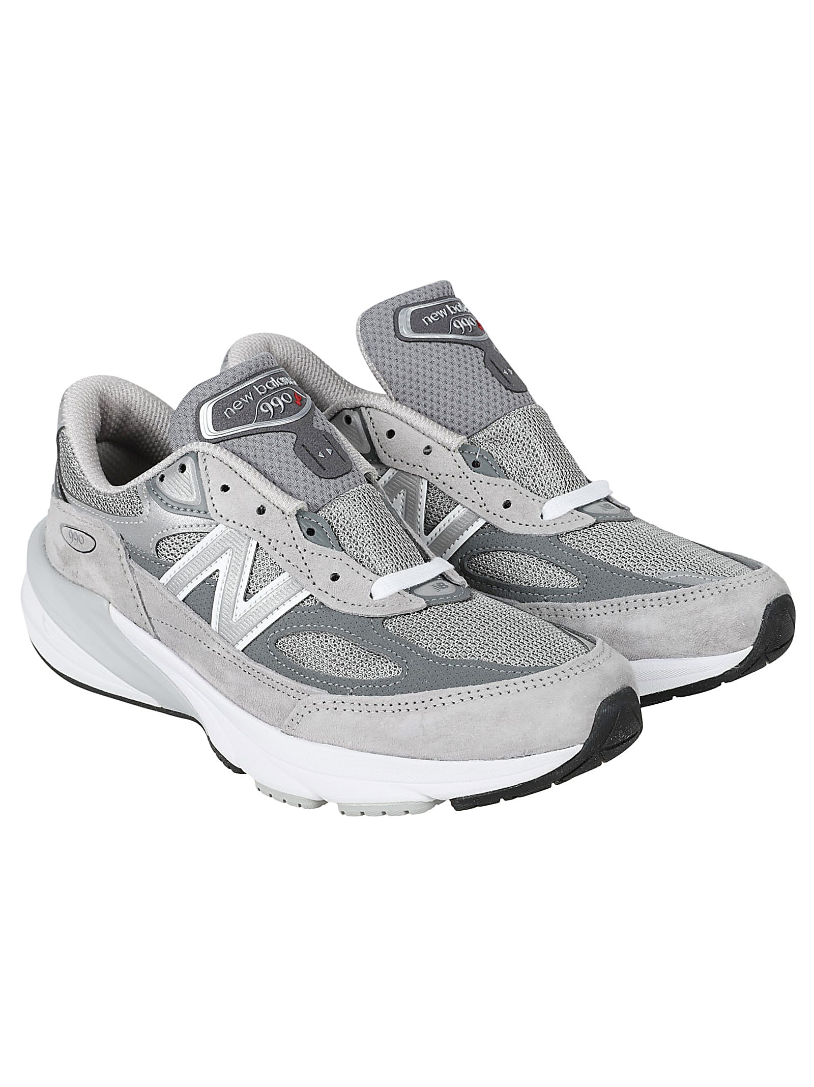 Shop New Balance 990v6 Sneakers In Cool Grey