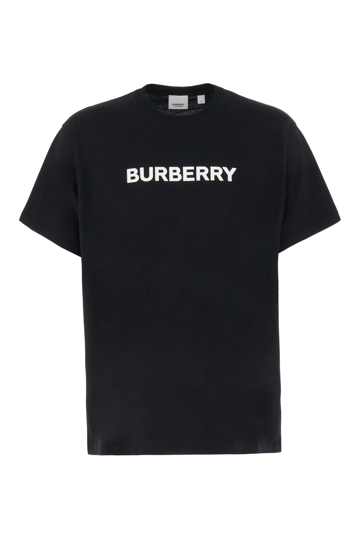 Burberry Black Cotton Oversize T-shirt