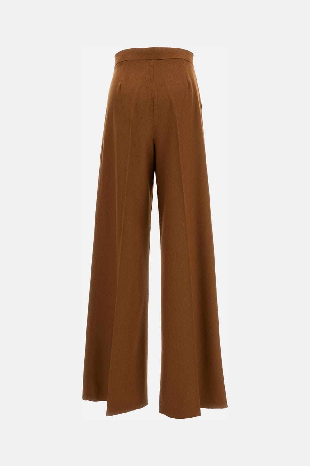 Max Mara Brown Borneo 1234 Wide Leg Trousers In Brown