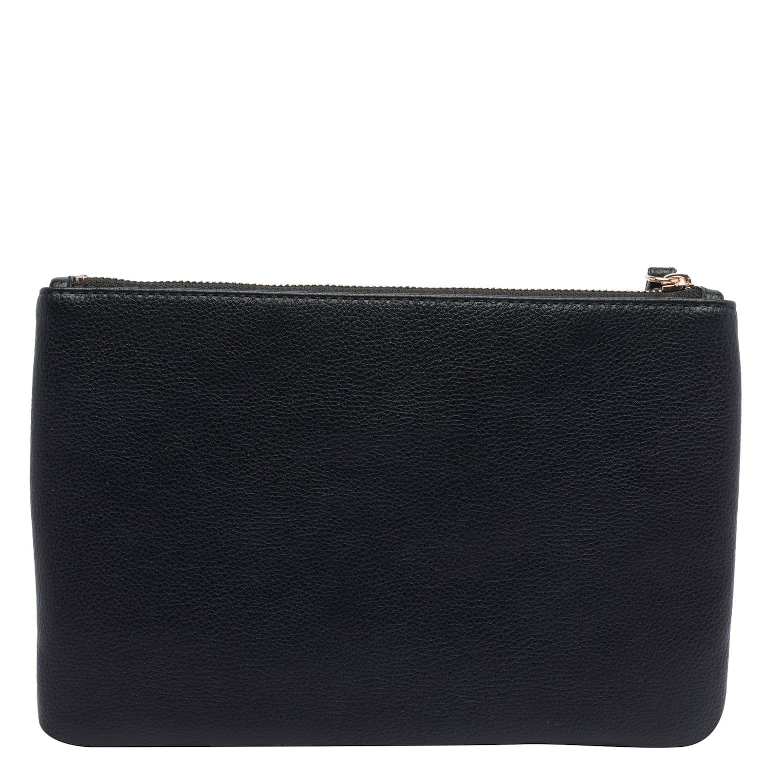 Liu •jo Logo Pochette In Black