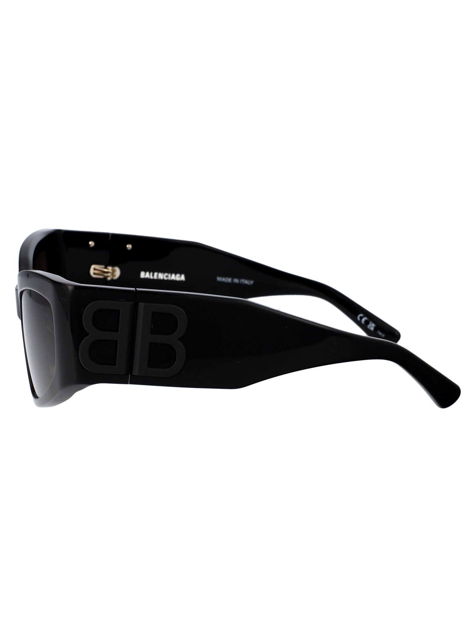 Balenciaga Injected Bb0321s Sunglasses In Black-black-grey