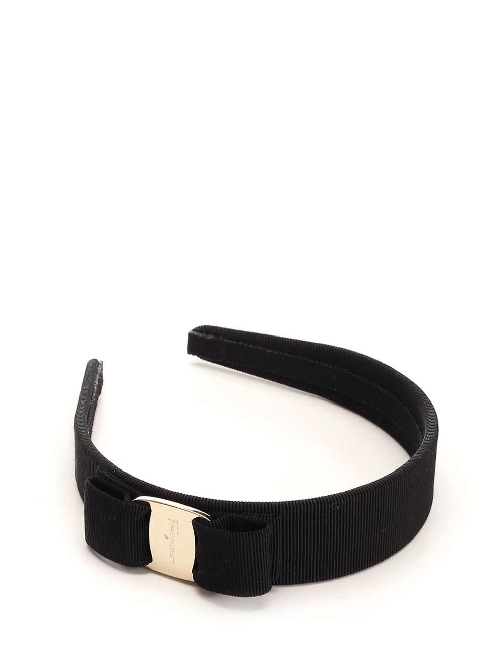 Shop Ferragamo Hairband In Black