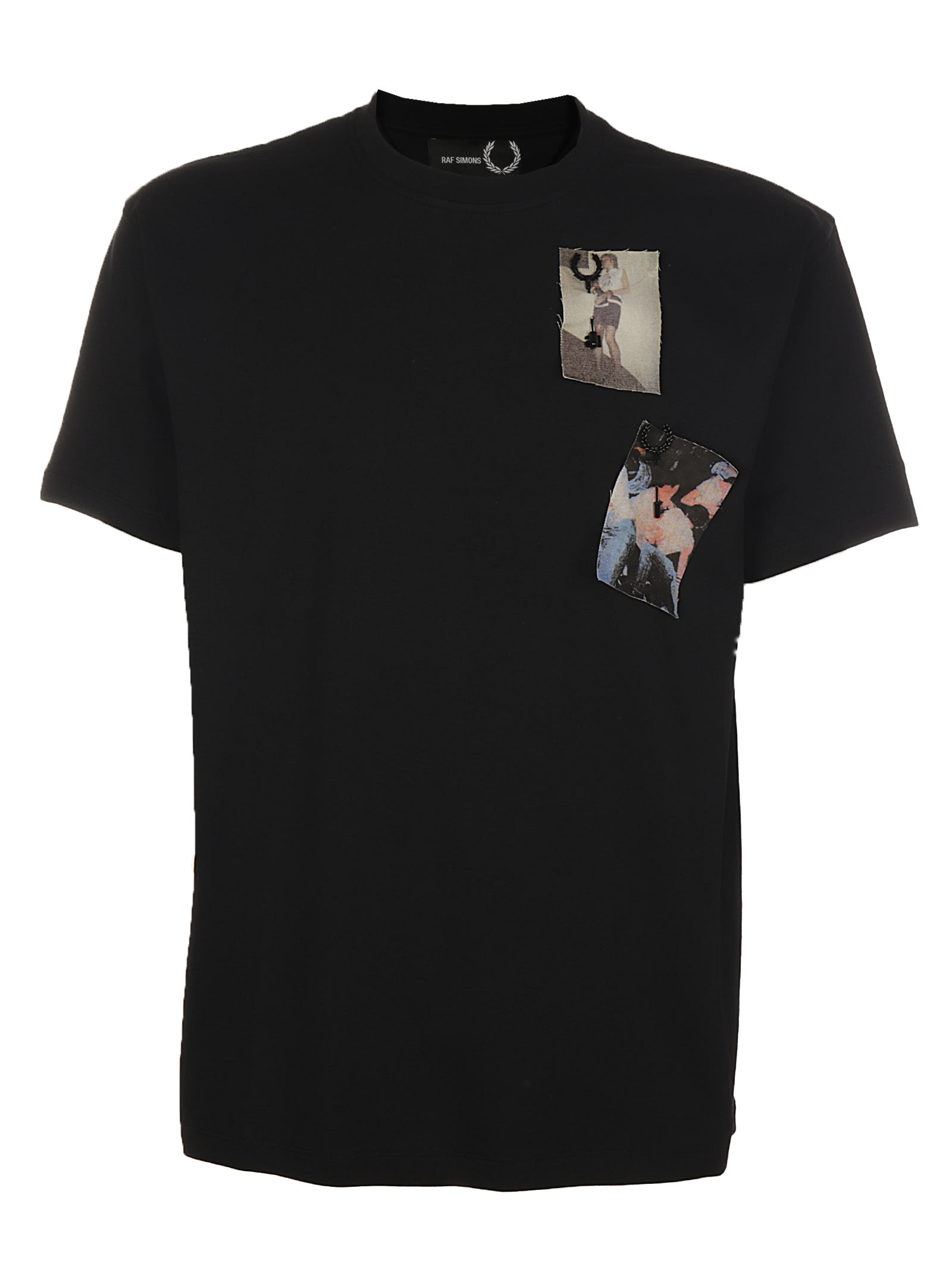 Fred Perry by Raf Simons Printed Patch T-shirt