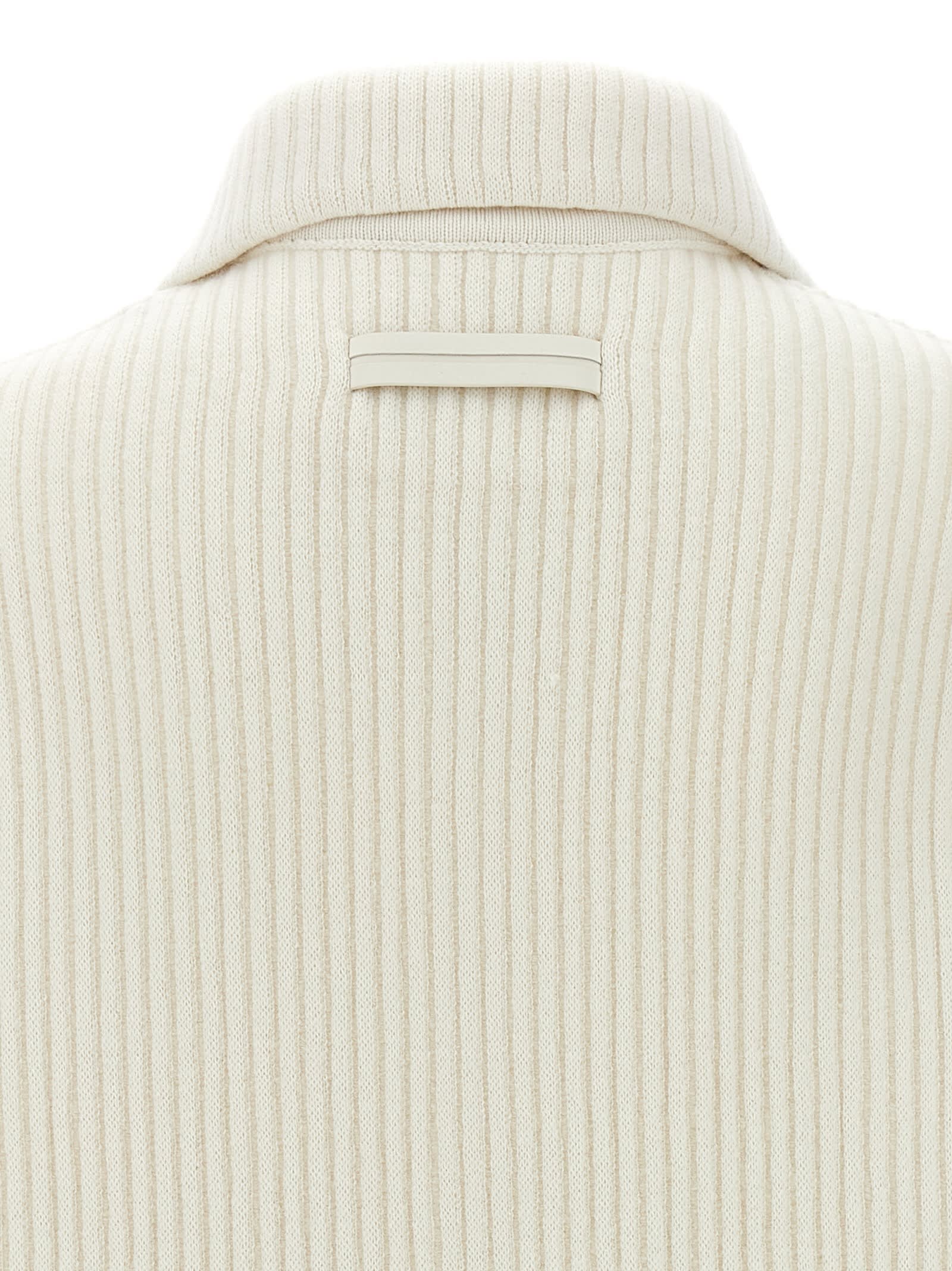 Shop Zegna Chore Jacket Blazer In White