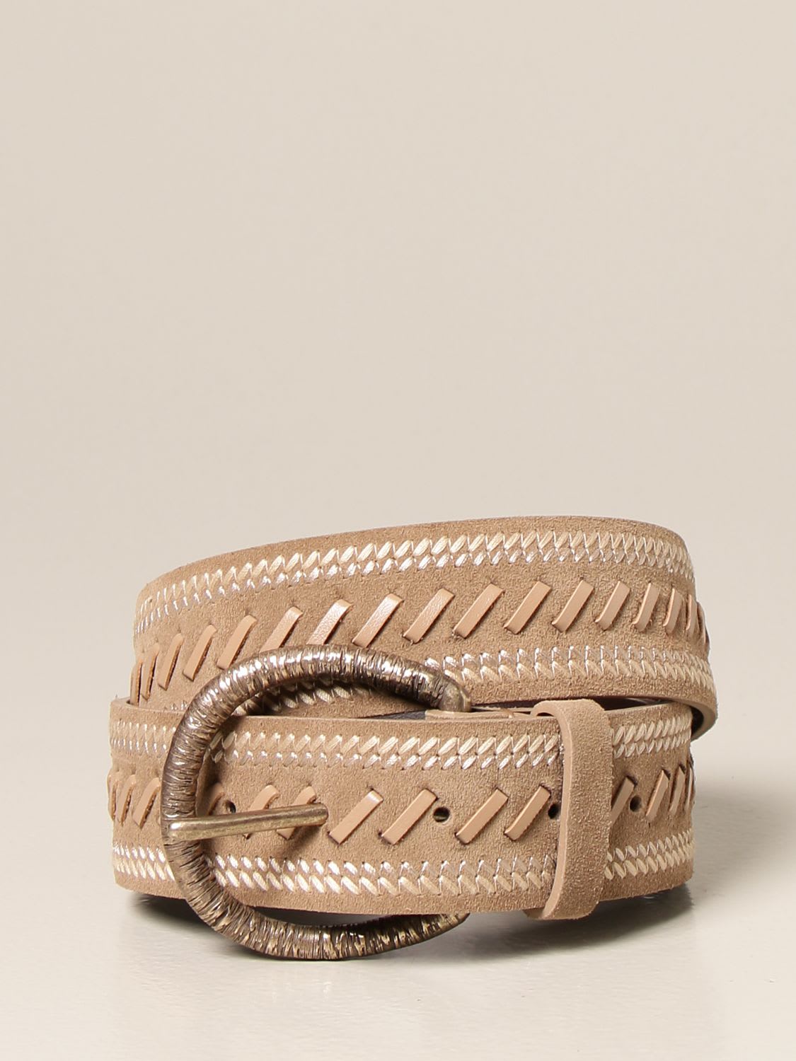 Alberta Ferretti Belt Alberta Ferretti Belt In Suede With Workmanship