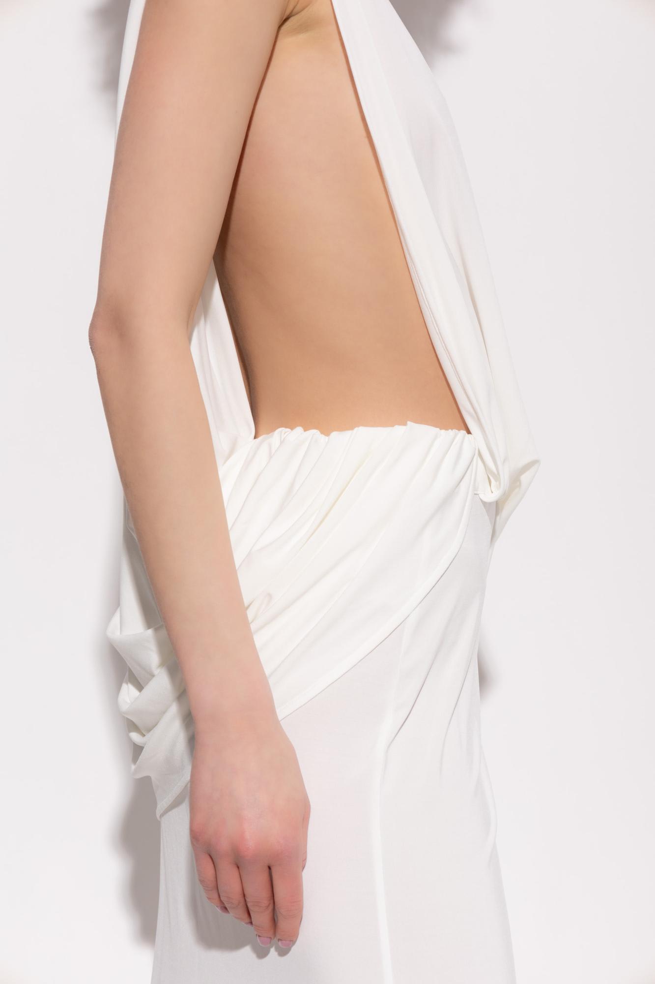 Jacquemus Sleeveless Dress In White
