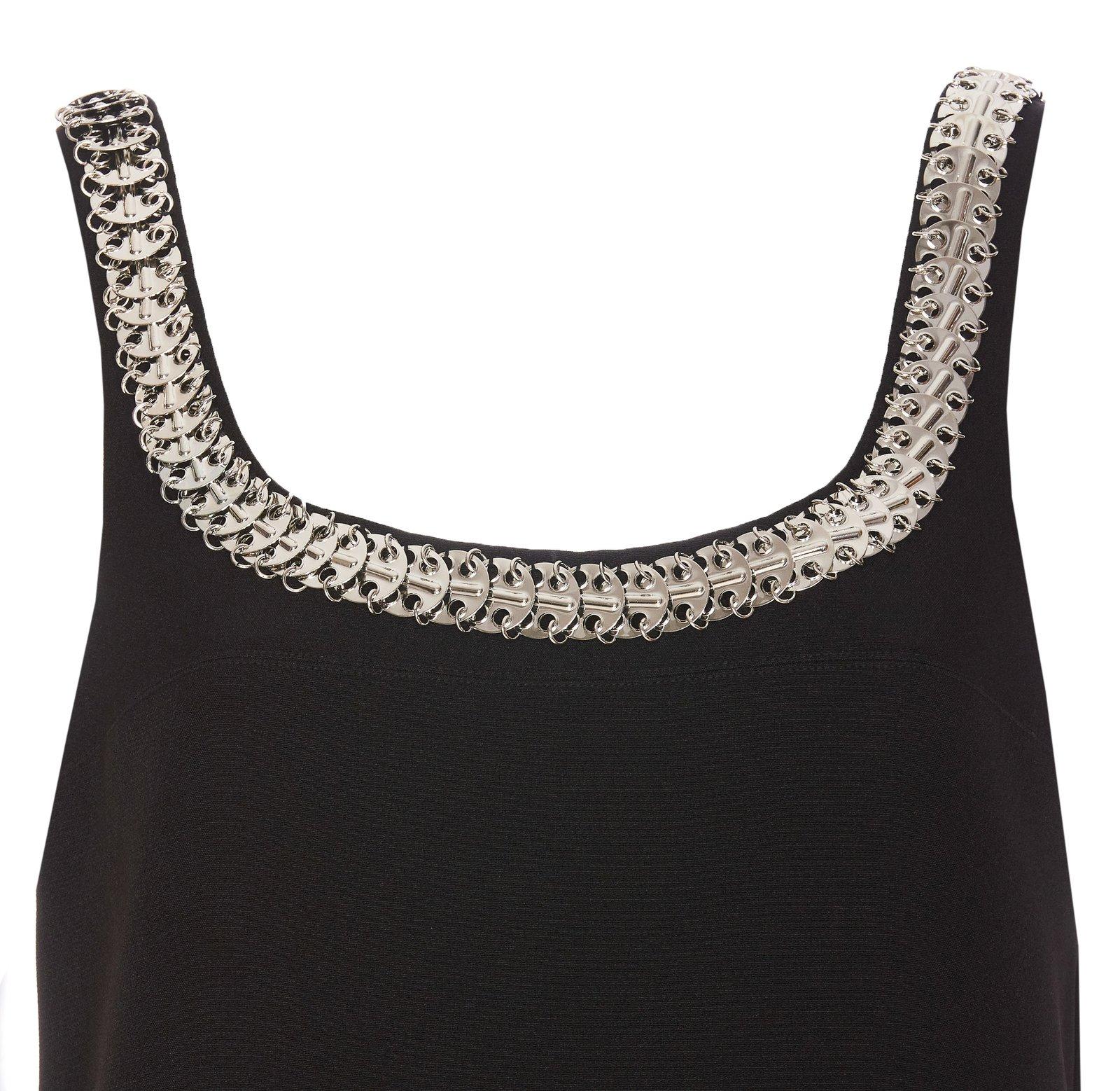 Shop Pinko Baudelaire Embellished Mini Cami Dress In Black