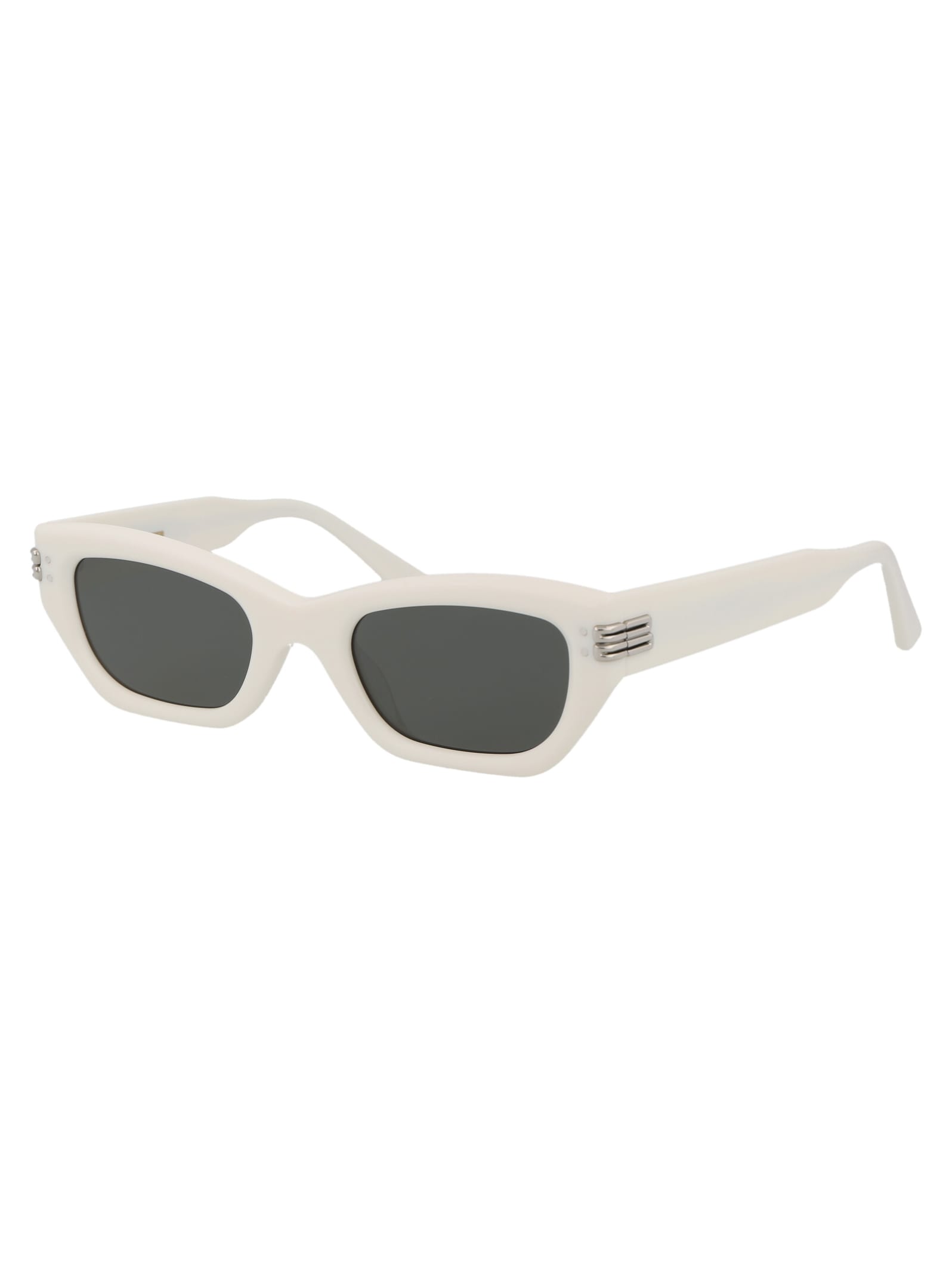 Gentle Monster Rectangle-frame Sunglasses In W2 White
