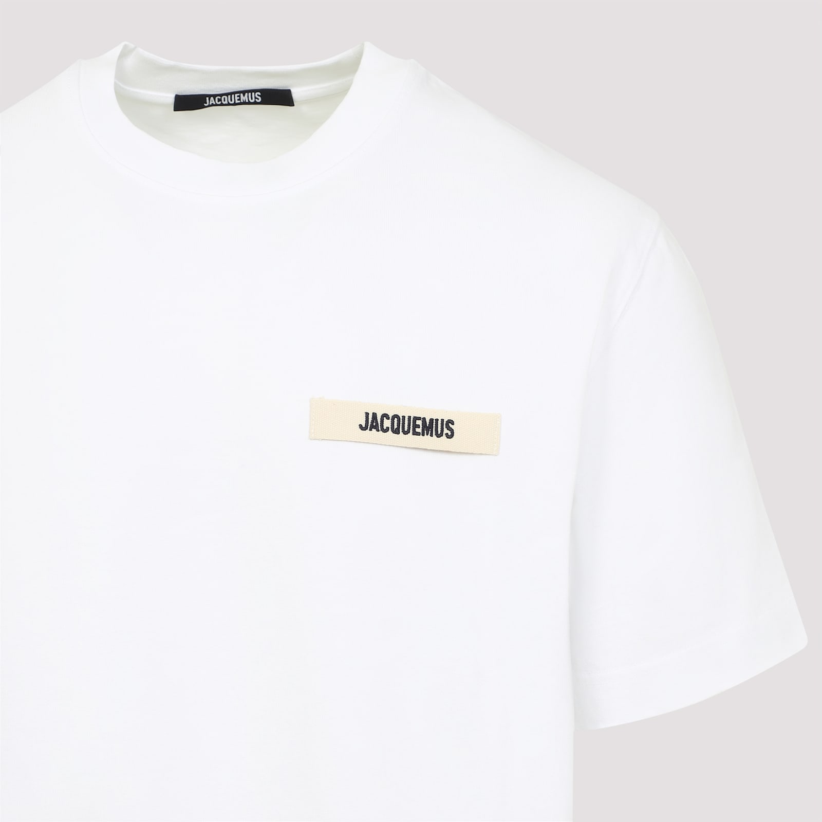 Jacquemus The Gros Grain T-shirt In White
