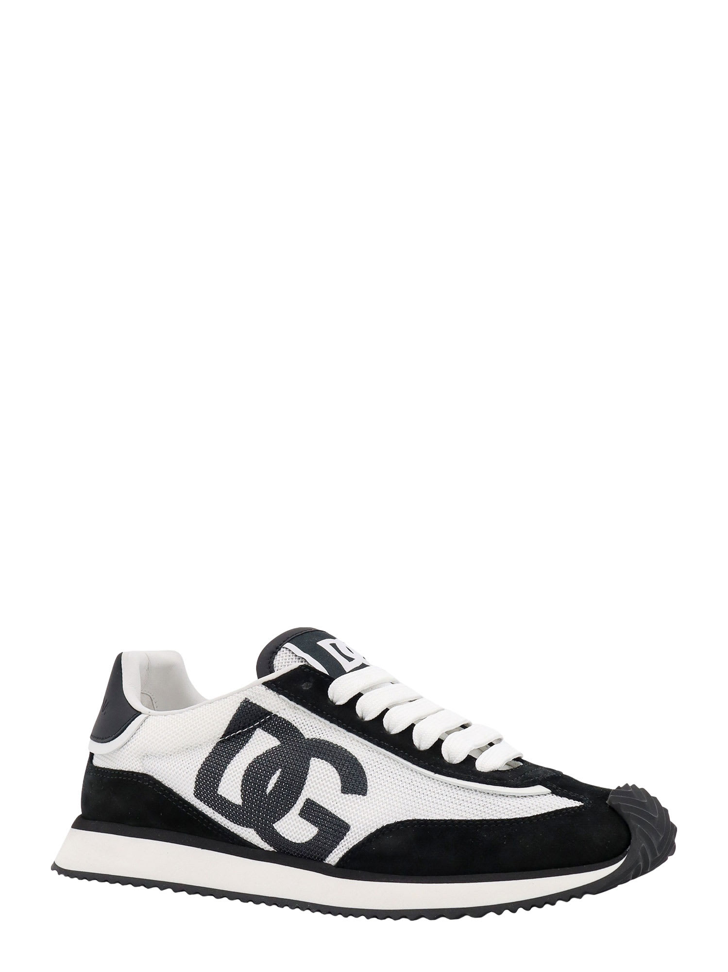 Shop Dolce & Gabbana Dg Cushion Sneakers In Black