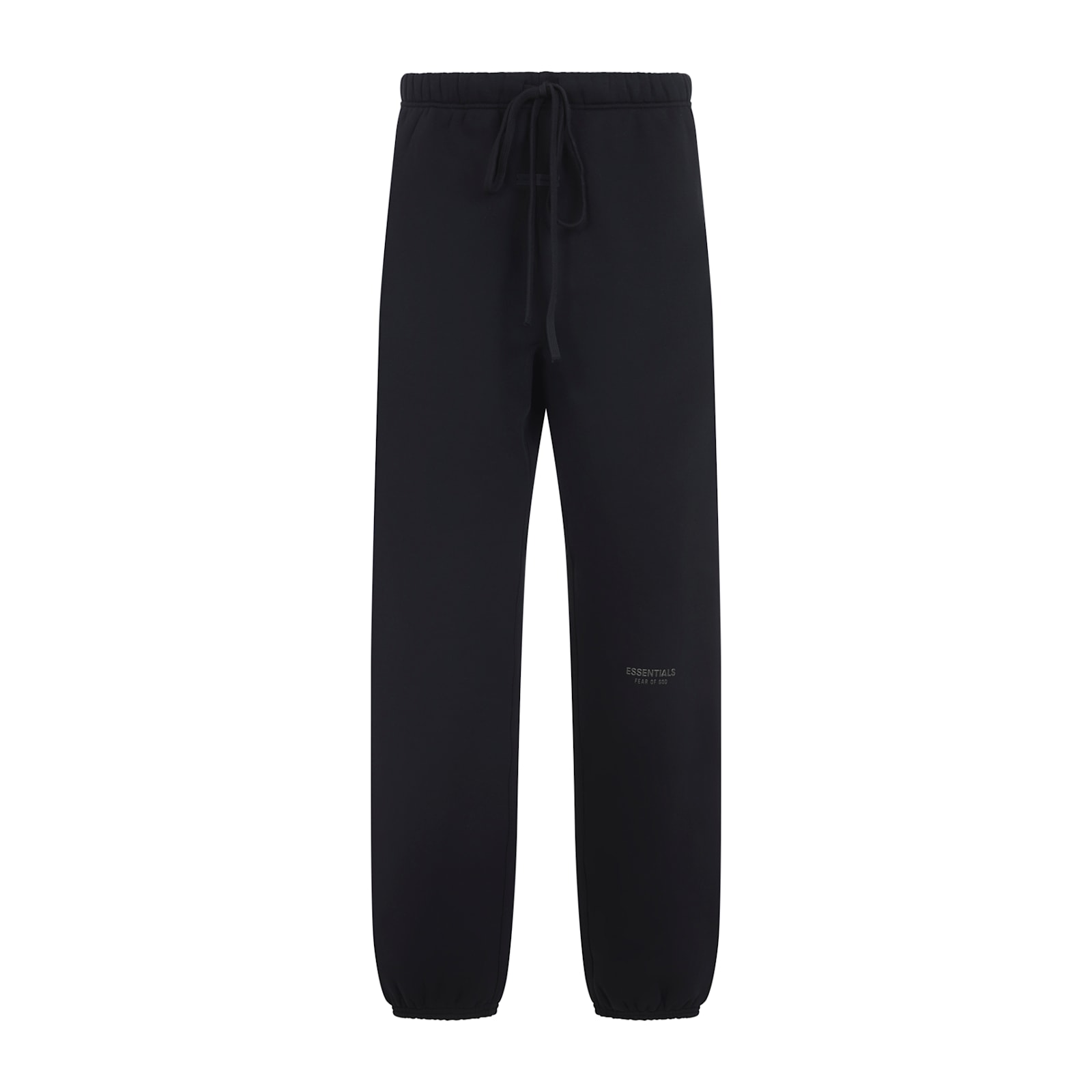 Fear Of God Black Cotton Vintage Fleece Sweatpants In Black