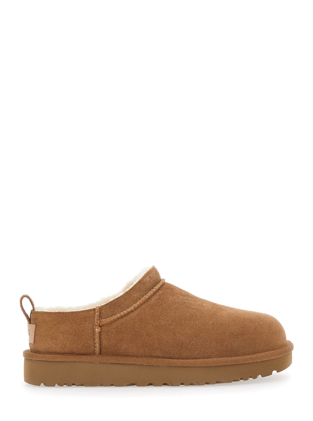 Ugg Biscuit Suede Classic Micro Slippers In Brown