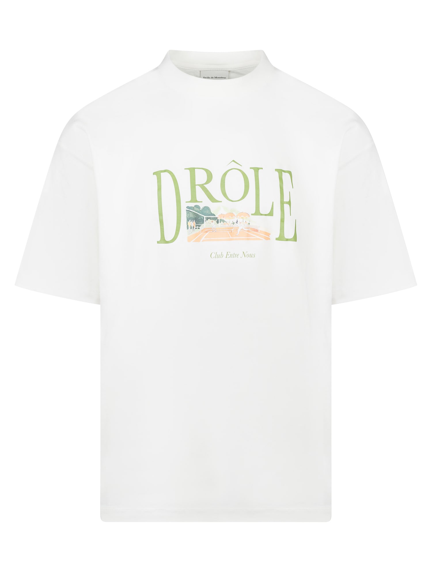 T-shirt With Tennis Print