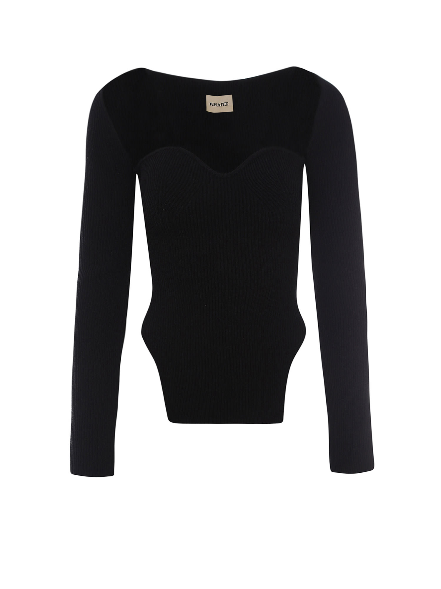 Shop Khaite Sweater In Black