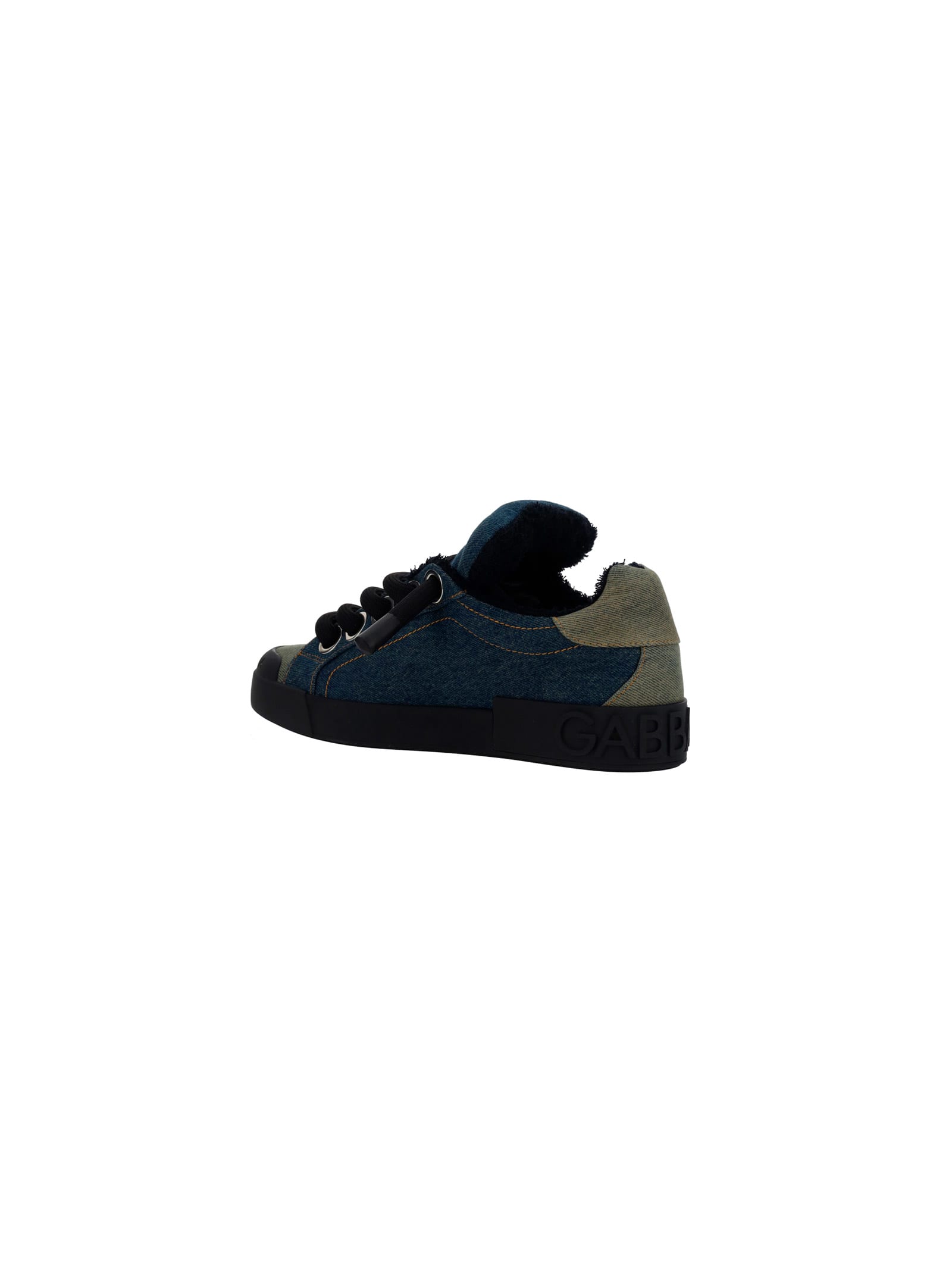 Shop Dolce & Gabbana Portofino Sneaker In Blue