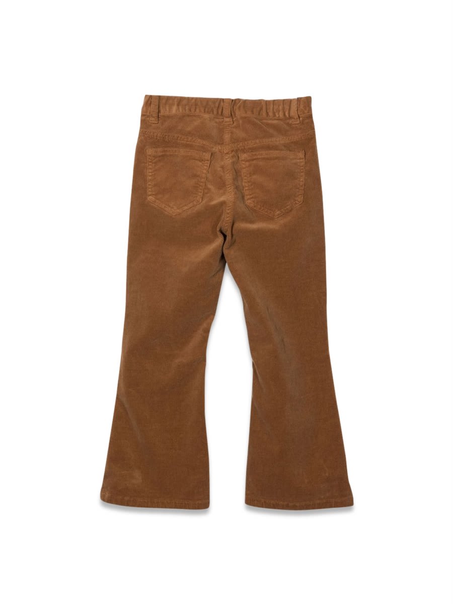 Aspesi Straight-leg Corduroy Trousers In Brown