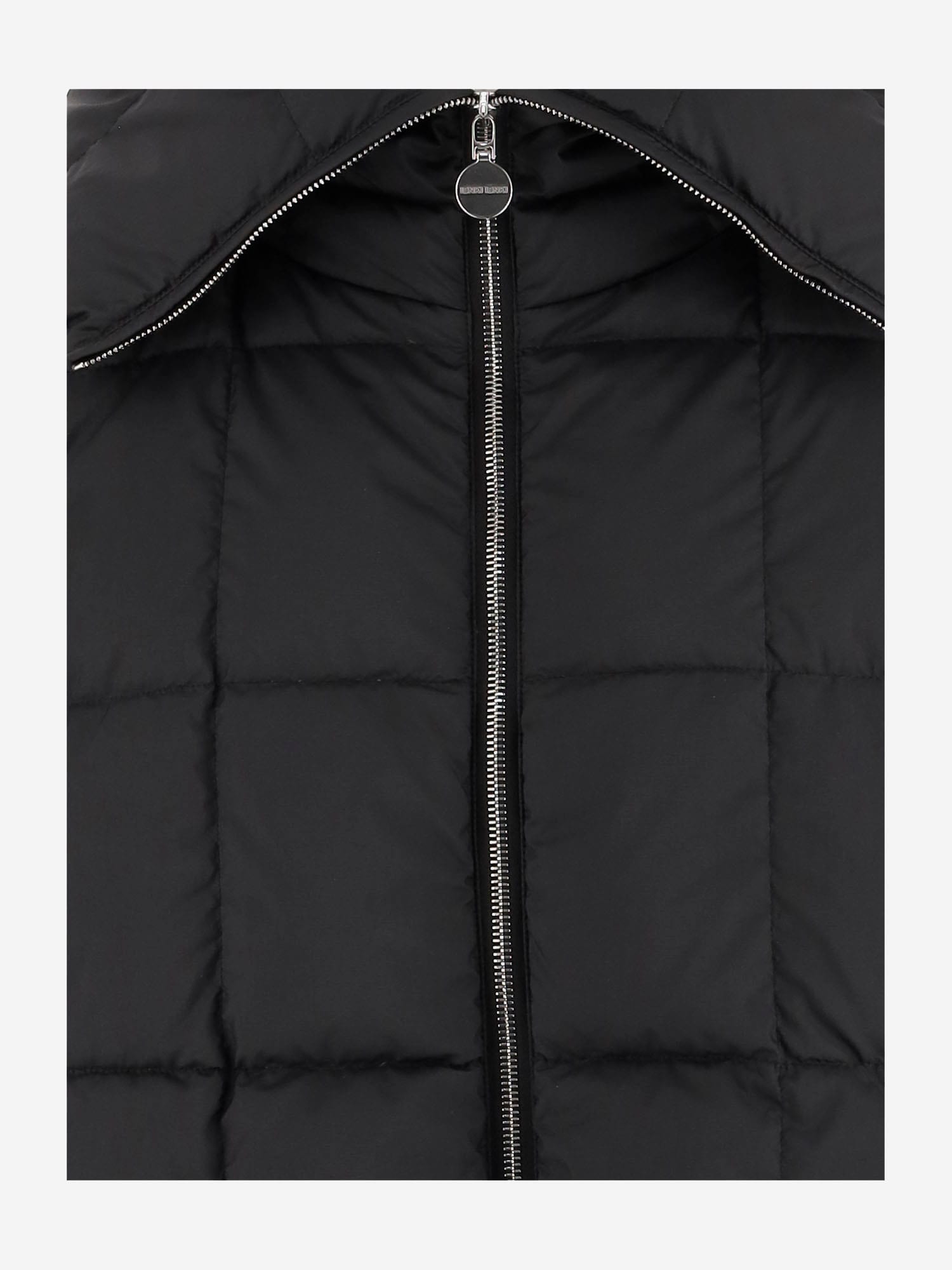 Ienki Ienki Nylon Padded Down Jacket In Black