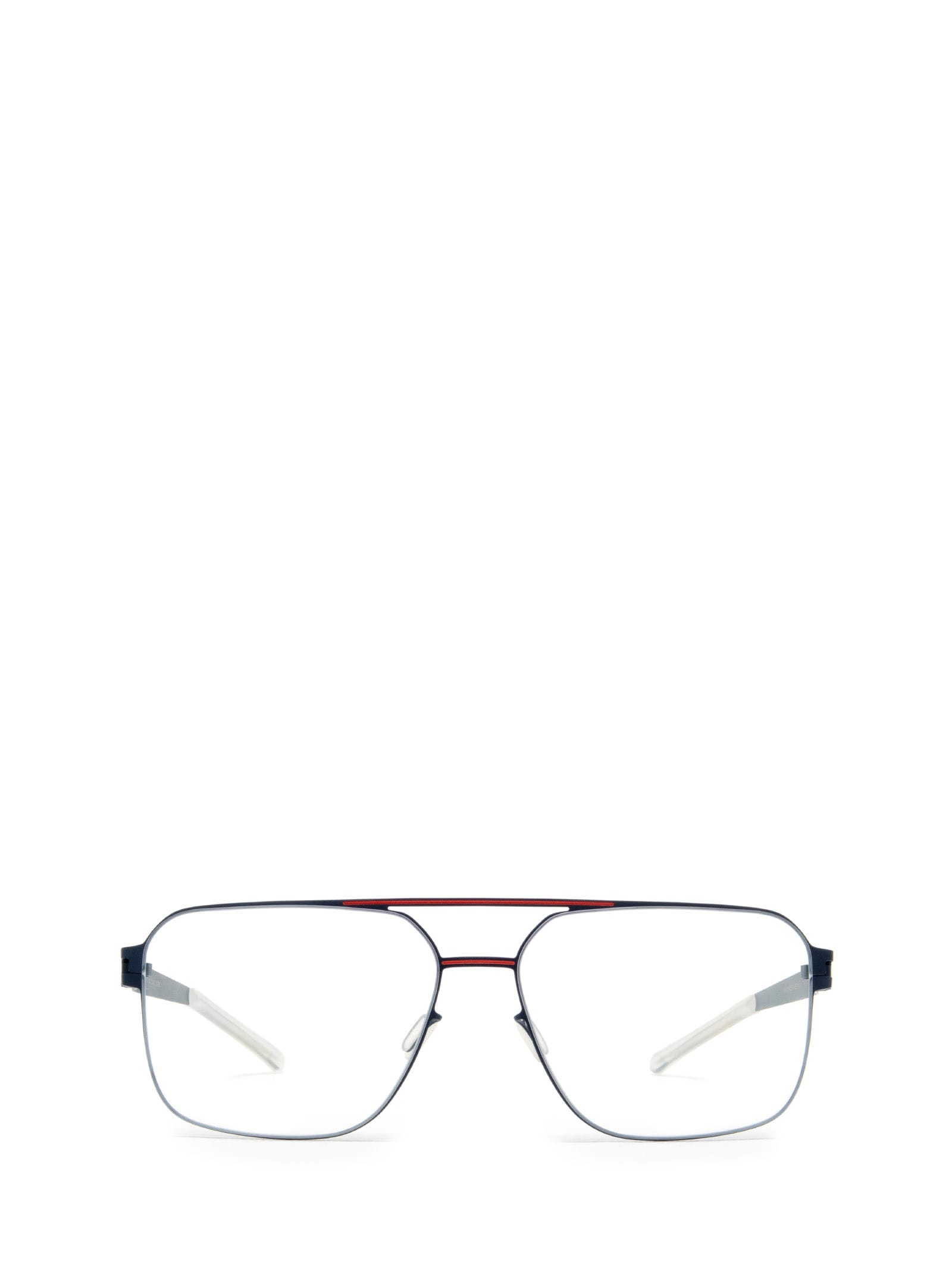 MYKITA DON NAVY/RUSTY RED GLASSES