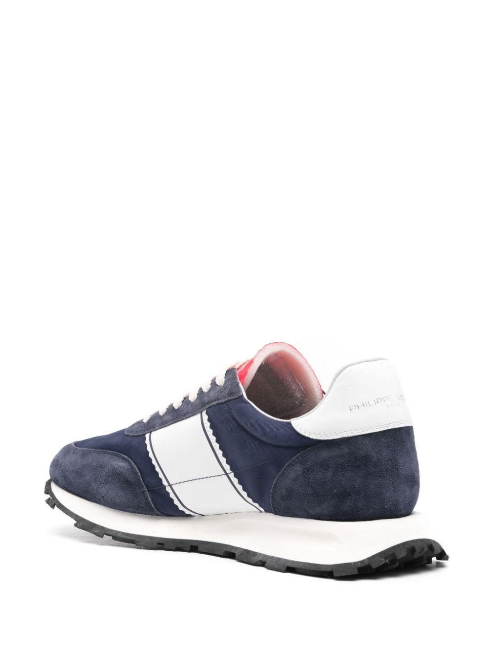 Shop Philippe Model Tour Low Man Sneakers In Blue White