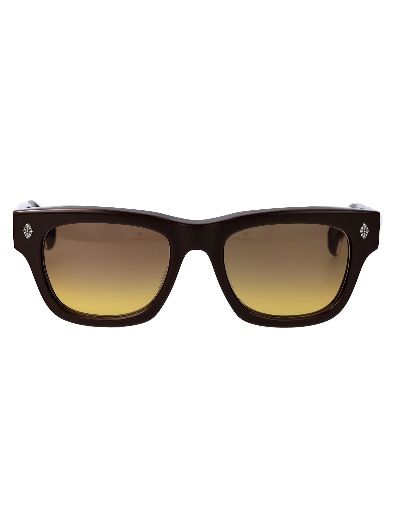 Chrome Hearts Dick Fitzener Sunglasses In Classic Brown