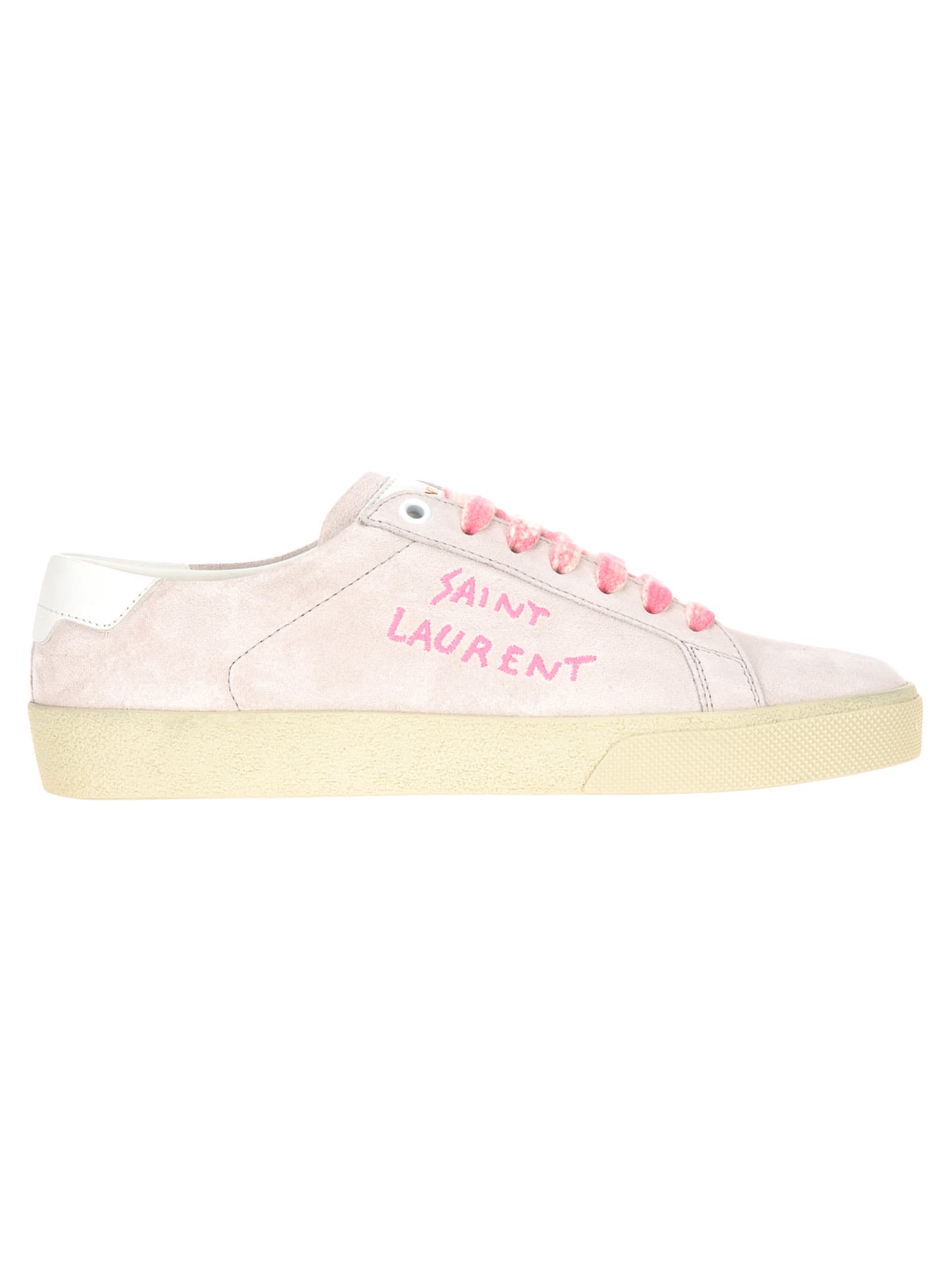 saint laurent pink shoes